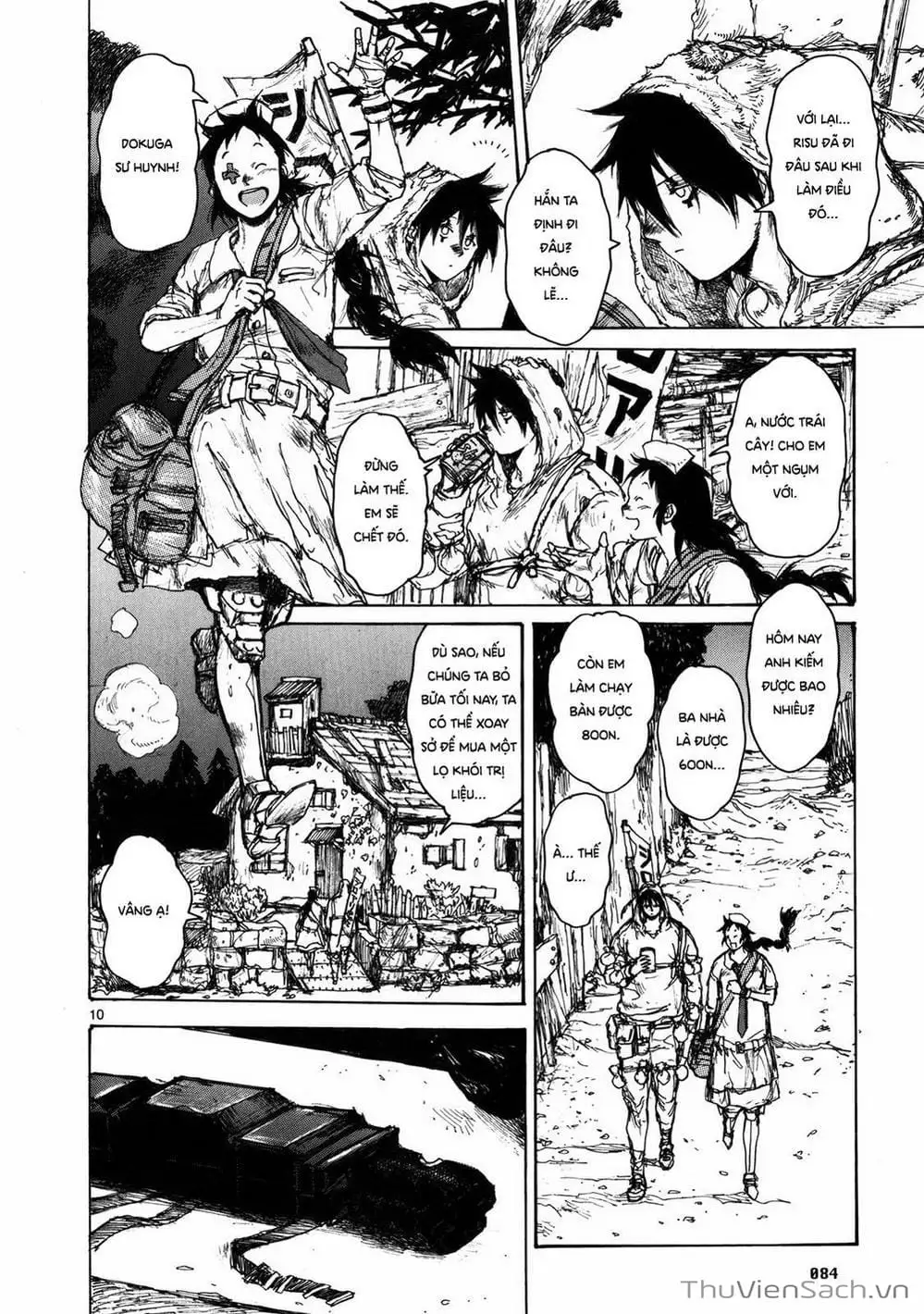 Truyện Tranh Kẻ Mất Trí Và Thế Giới Ma Thuật - Dorohedoro trang 5