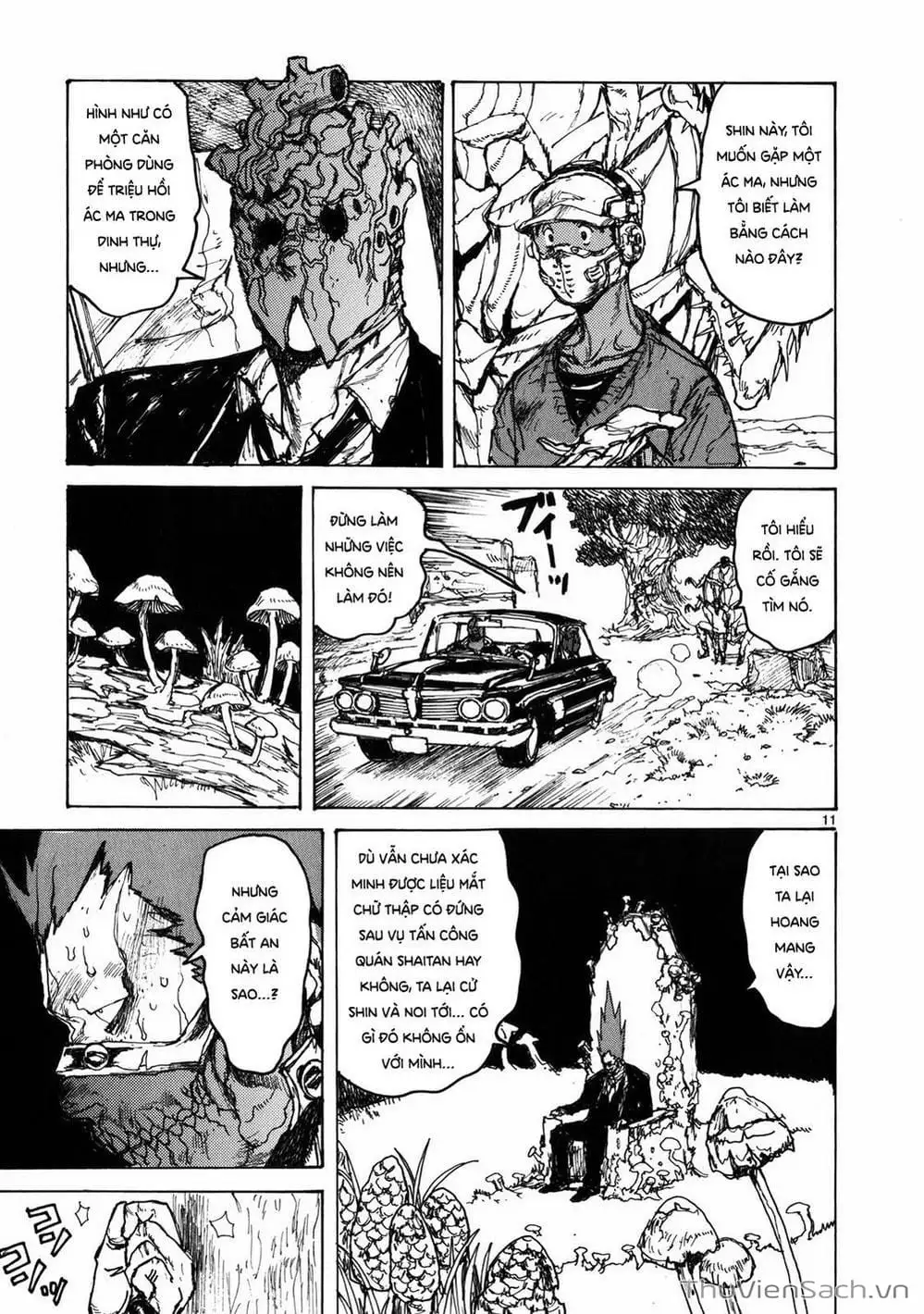 Truyện Tranh Kẻ Mất Trí Và Thế Giới Ma Thuật - Dorohedoro trang 5