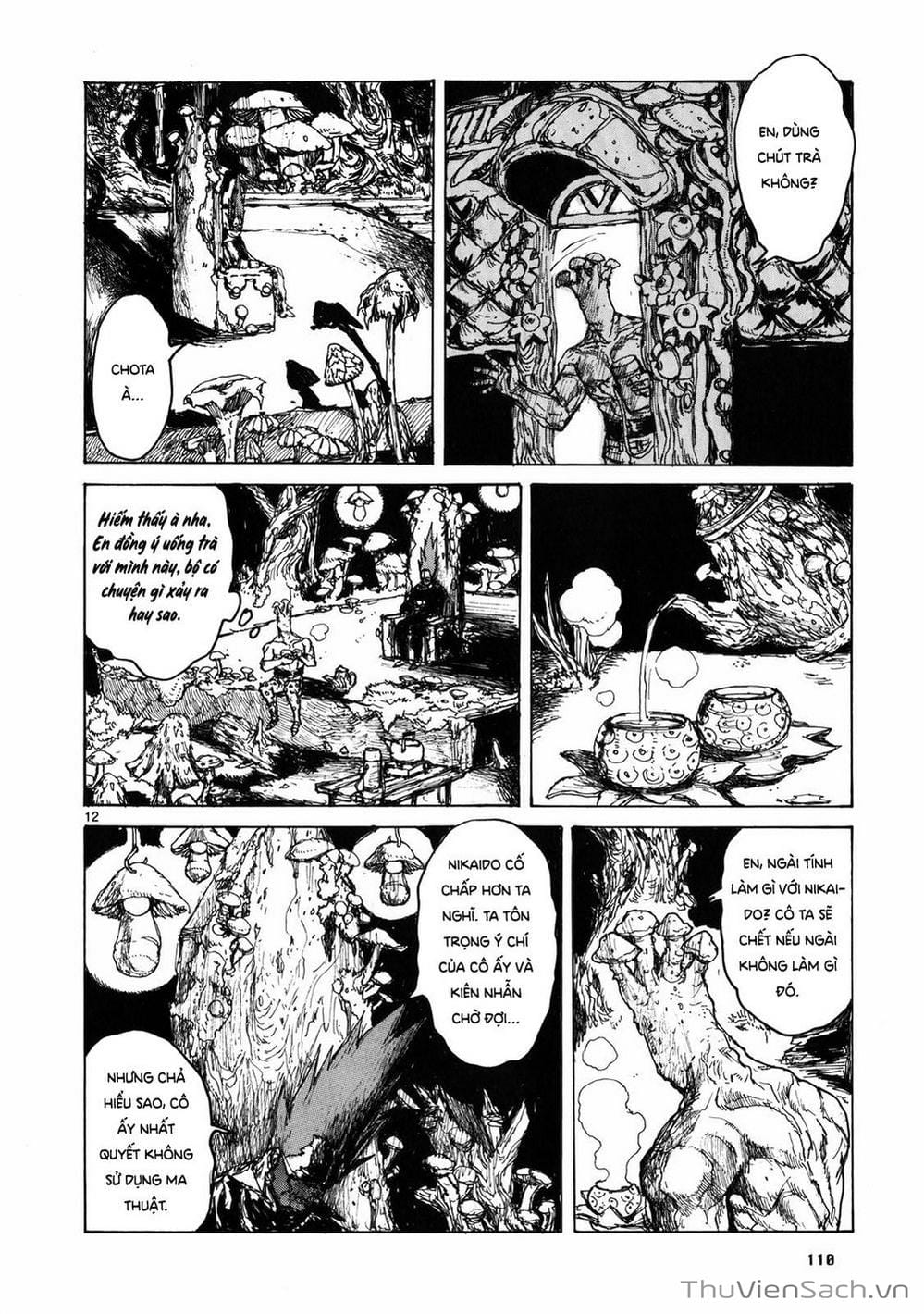 Truyện Tranh Kẻ Mất Trí Và Thế Giới Ma Thuật - Dorohedoro trang 5