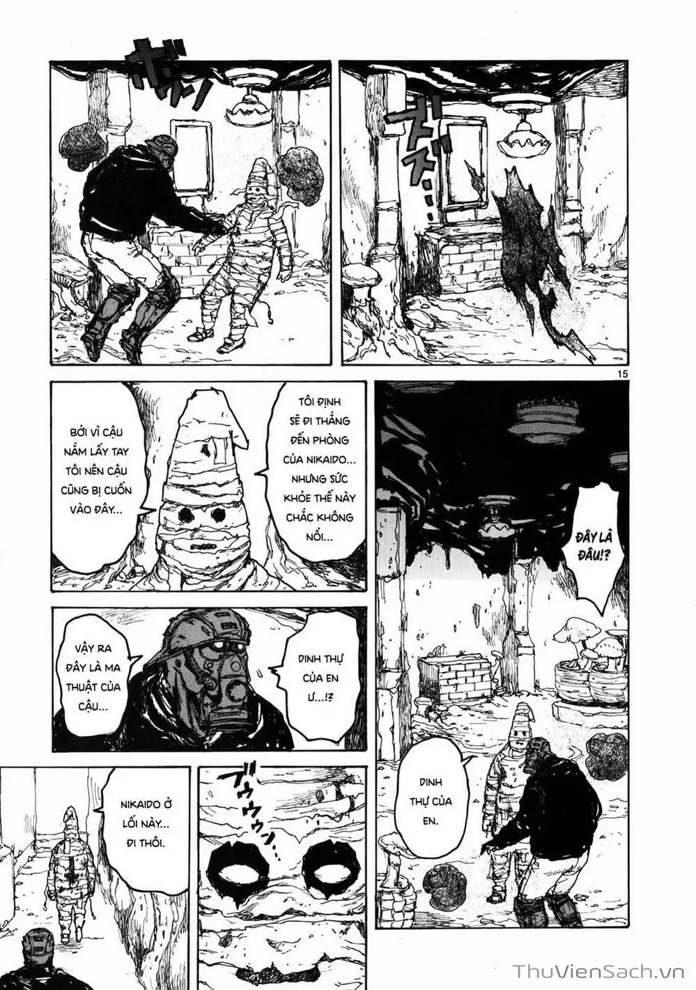 Truyện Tranh Kẻ Mất Trí Và Thế Giới Ma Thuật - Dorohedoro trang 5