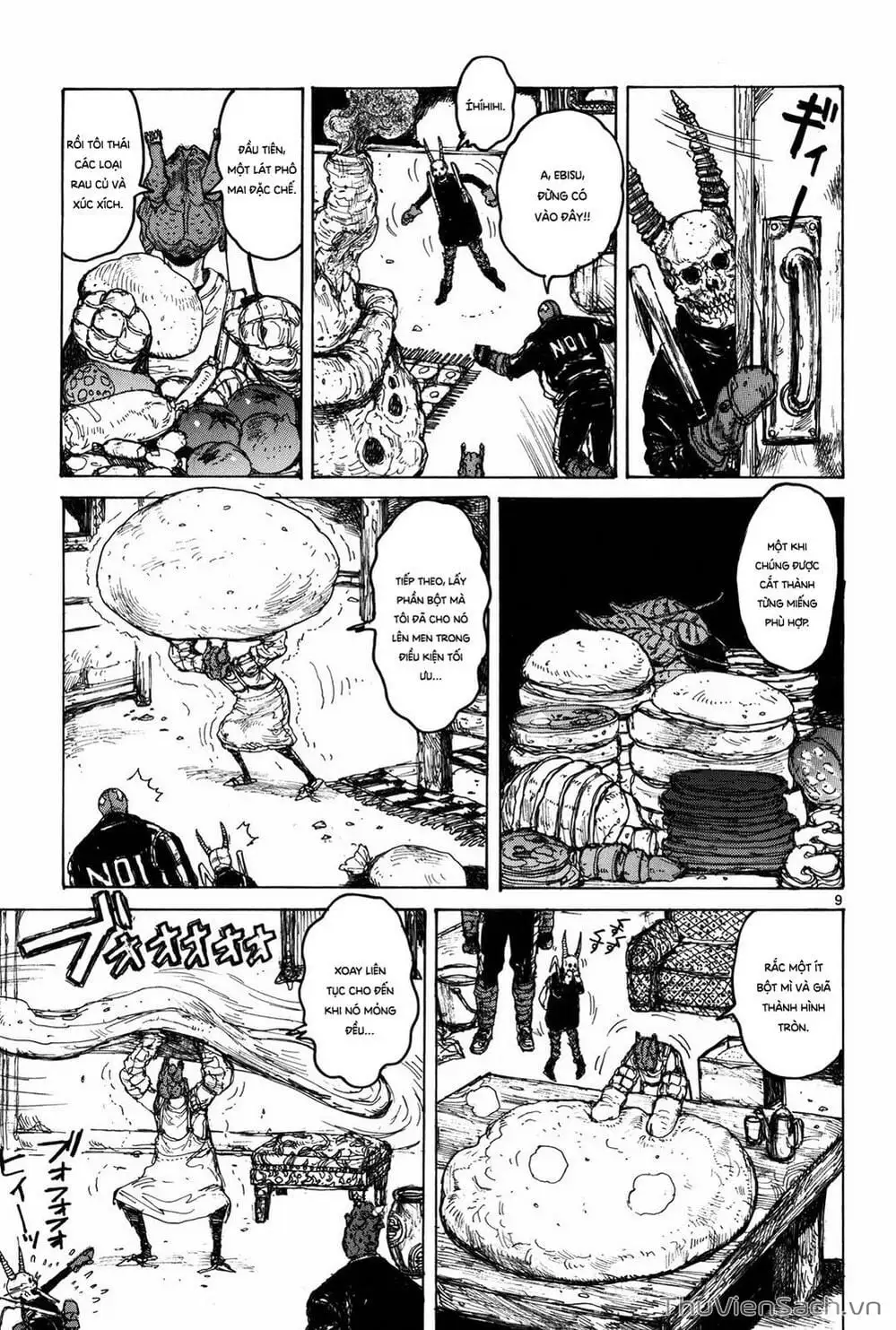 Truyện Tranh Kẻ Mất Trí Và Thế Giới Ma Thuật - Dorohedoro trang 5