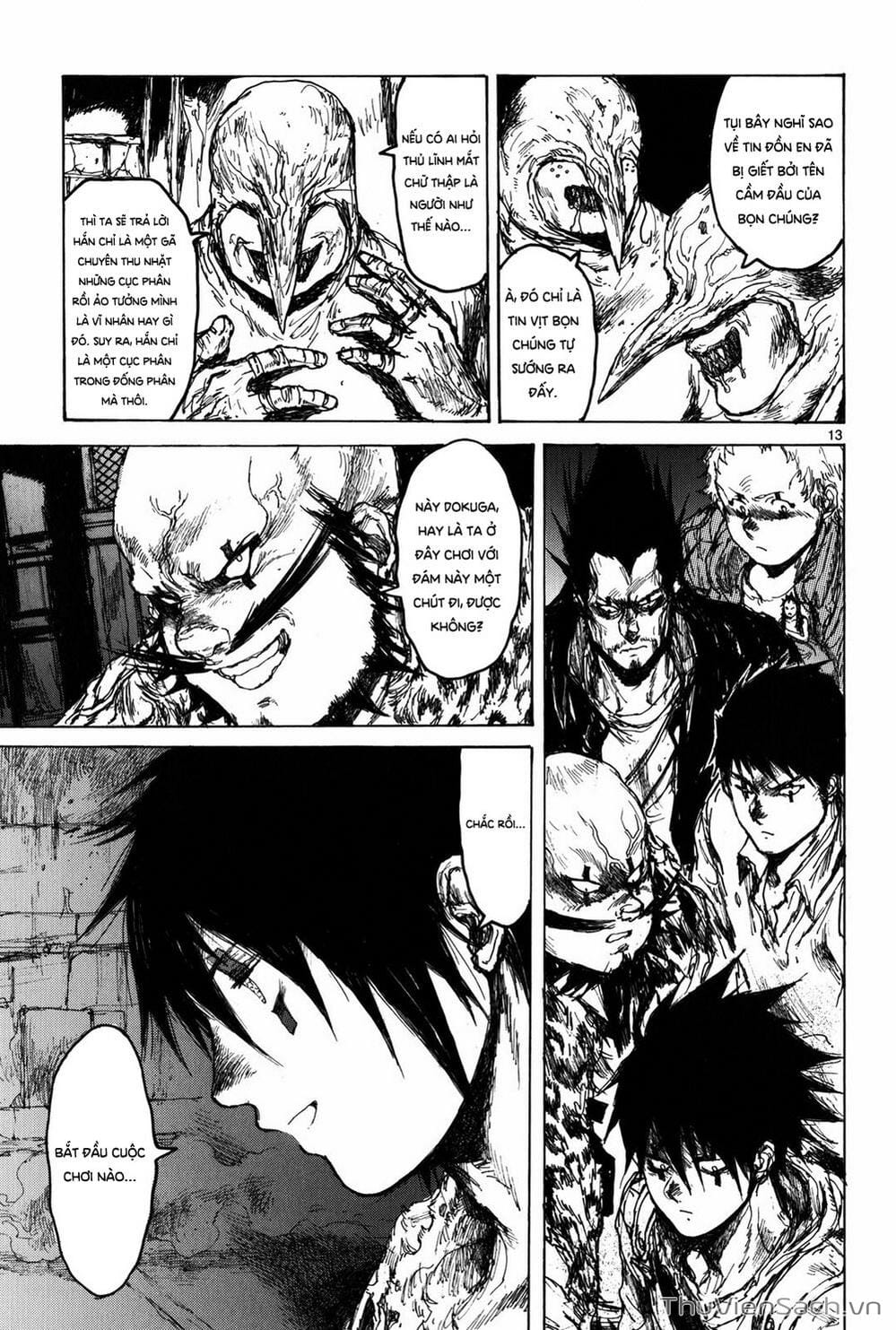 Truyện Tranh Kẻ Mất Trí Và Thế Giới Ma Thuật - Dorohedoro trang 5