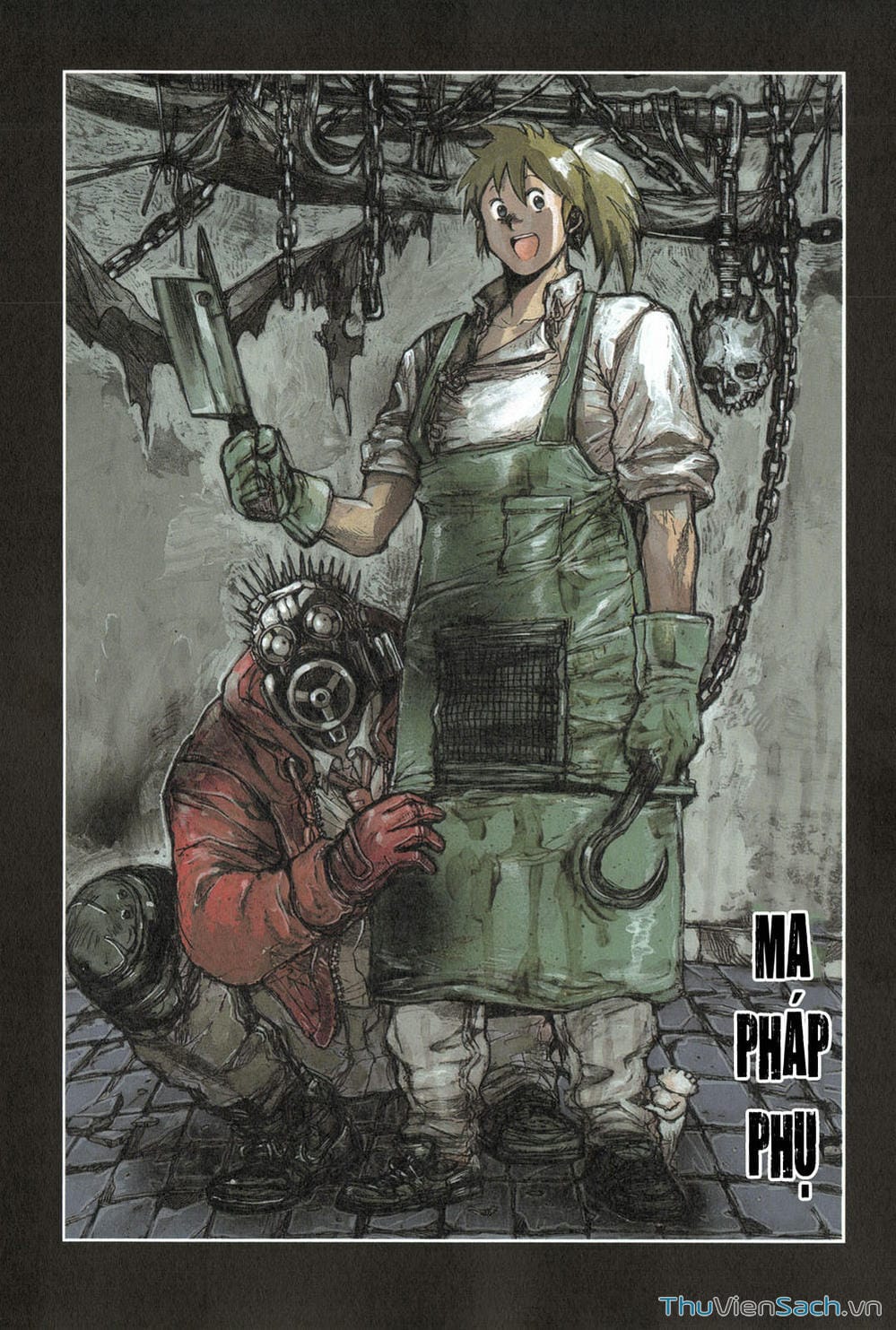 Truyện Tranh Kẻ Mất Trí Và Thế Giới Ma Thuật - Dorohedoro trang 5