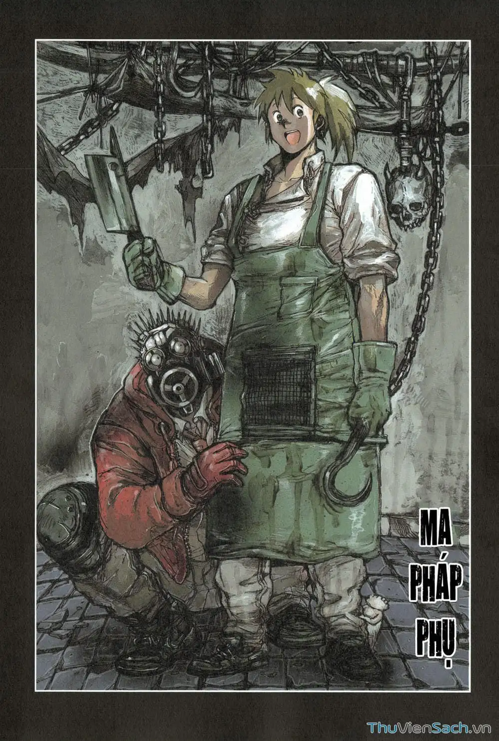 Truyện Tranh Kẻ Mất Trí Và Thế Giới Ma Thuật - Dorohedoro trang 5