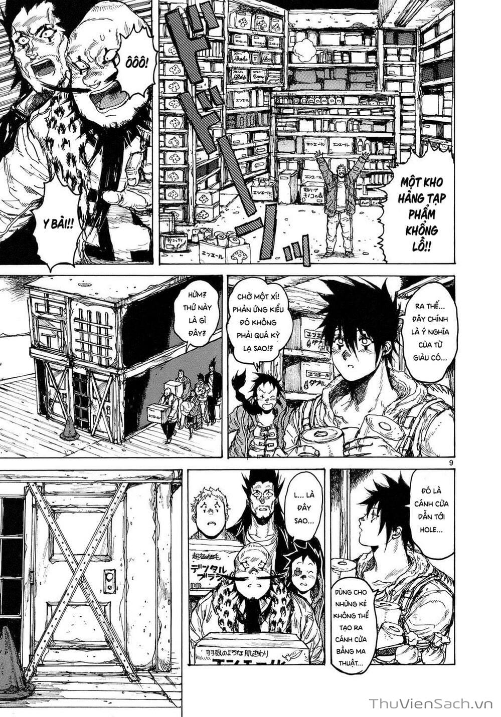 Truyện Tranh Kẻ Mất Trí Và Thế Giới Ma Thuật - Dorohedoro trang 5