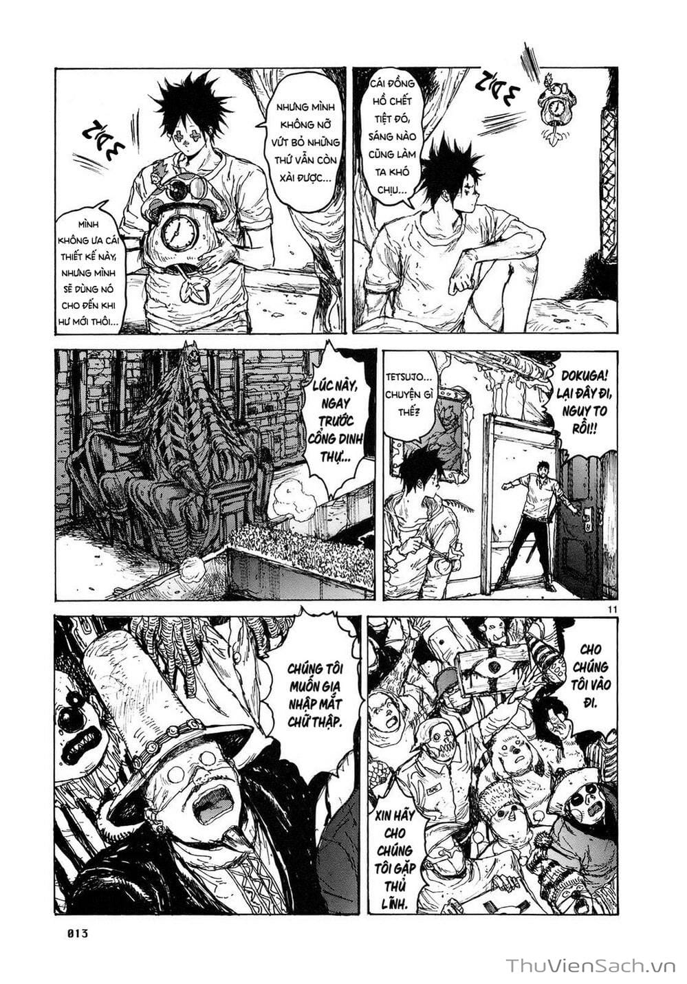 Truyện Tranh Kẻ Mất Trí Và Thế Giới Ma Thuật - Dorohedoro trang 5