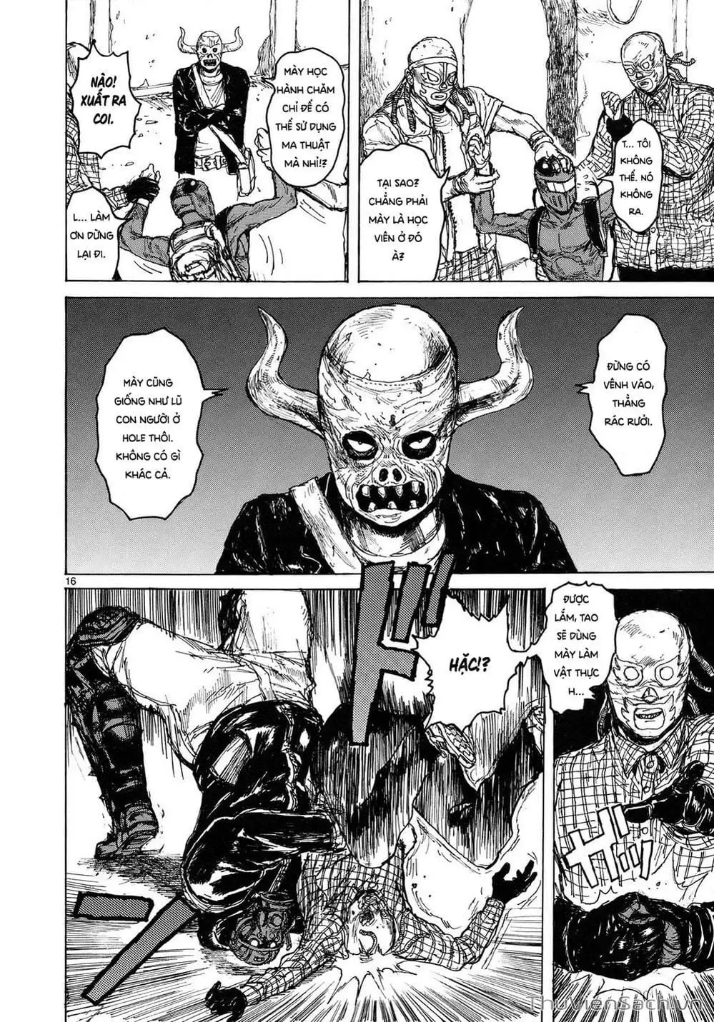 Truyện Tranh Kẻ Mất Trí Và Thế Giới Ma Thuật - Dorohedoro trang 5