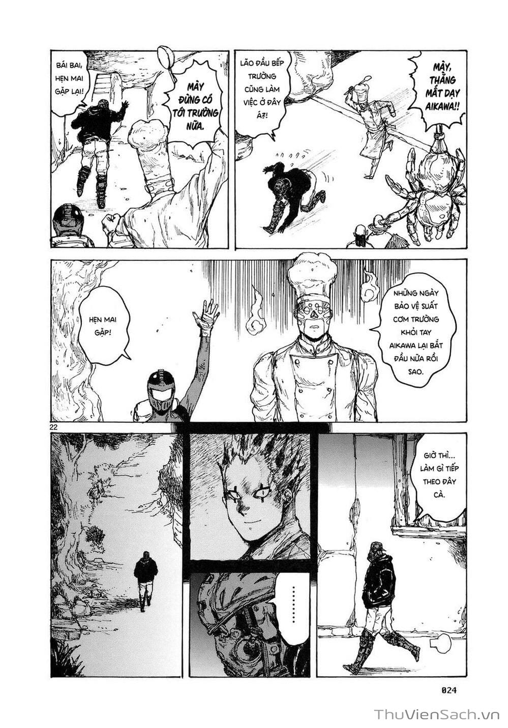 Truyện Tranh Kẻ Mất Trí Và Thế Giới Ma Thuật - Dorohedoro trang 5