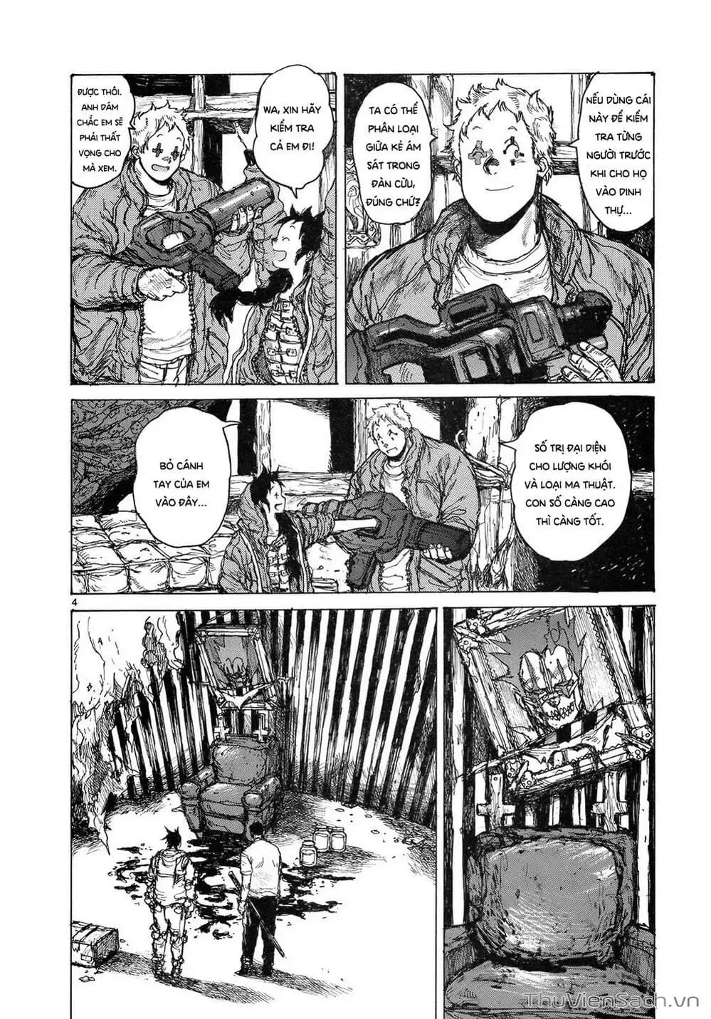 Truyện Tranh Kẻ Mất Trí Và Thế Giới Ma Thuật - Dorohedoro trang 5