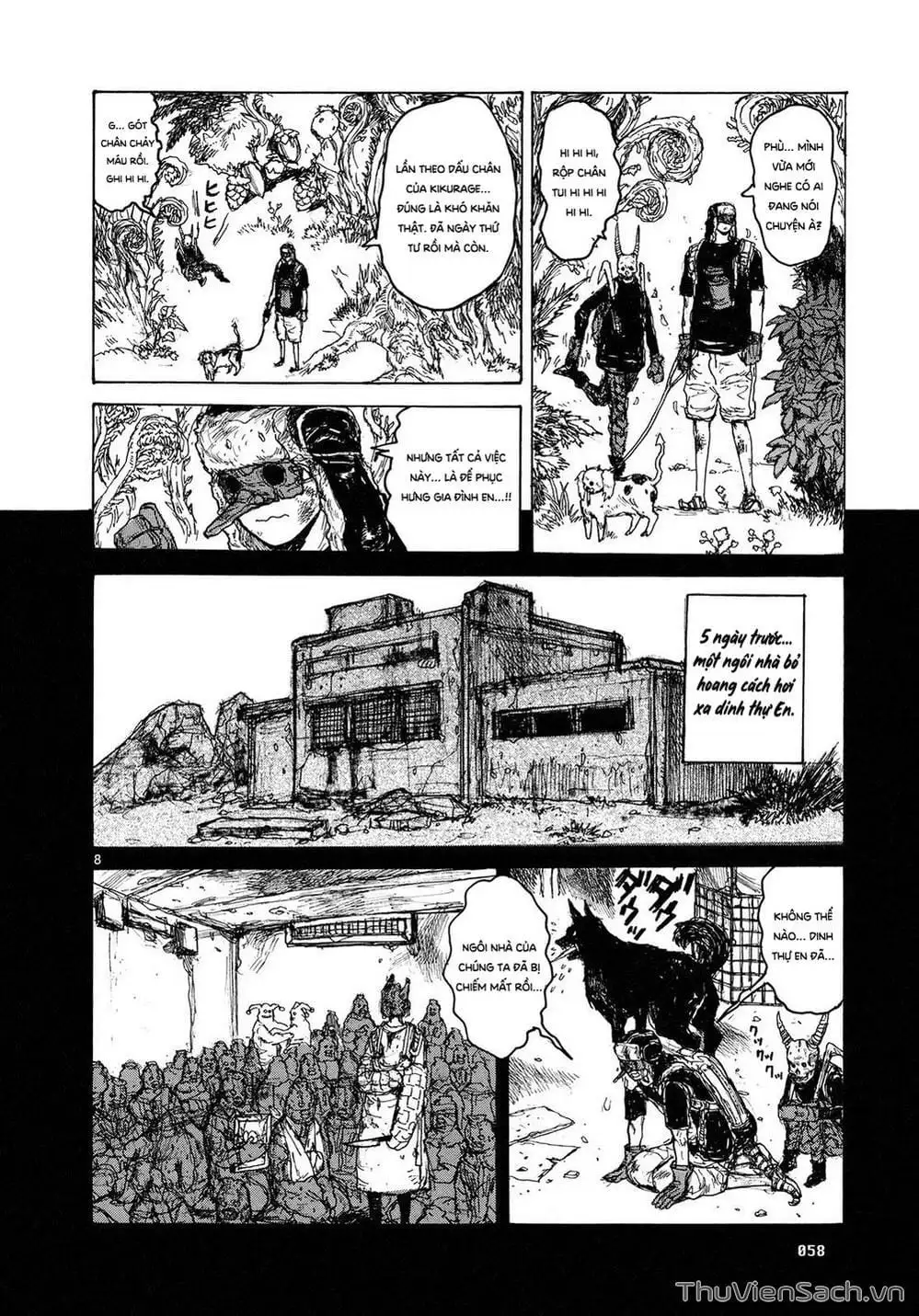 Truyện Tranh Kẻ Mất Trí Và Thế Giới Ma Thuật - Dorohedoro trang 5