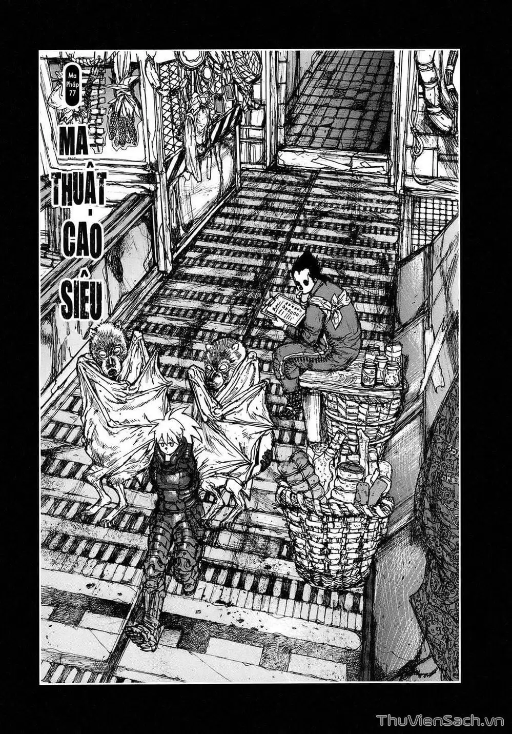 Truyện Tranh Kẻ Mất Trí Và Thế Giới Ma Thuật - Dorohedoro trang 5