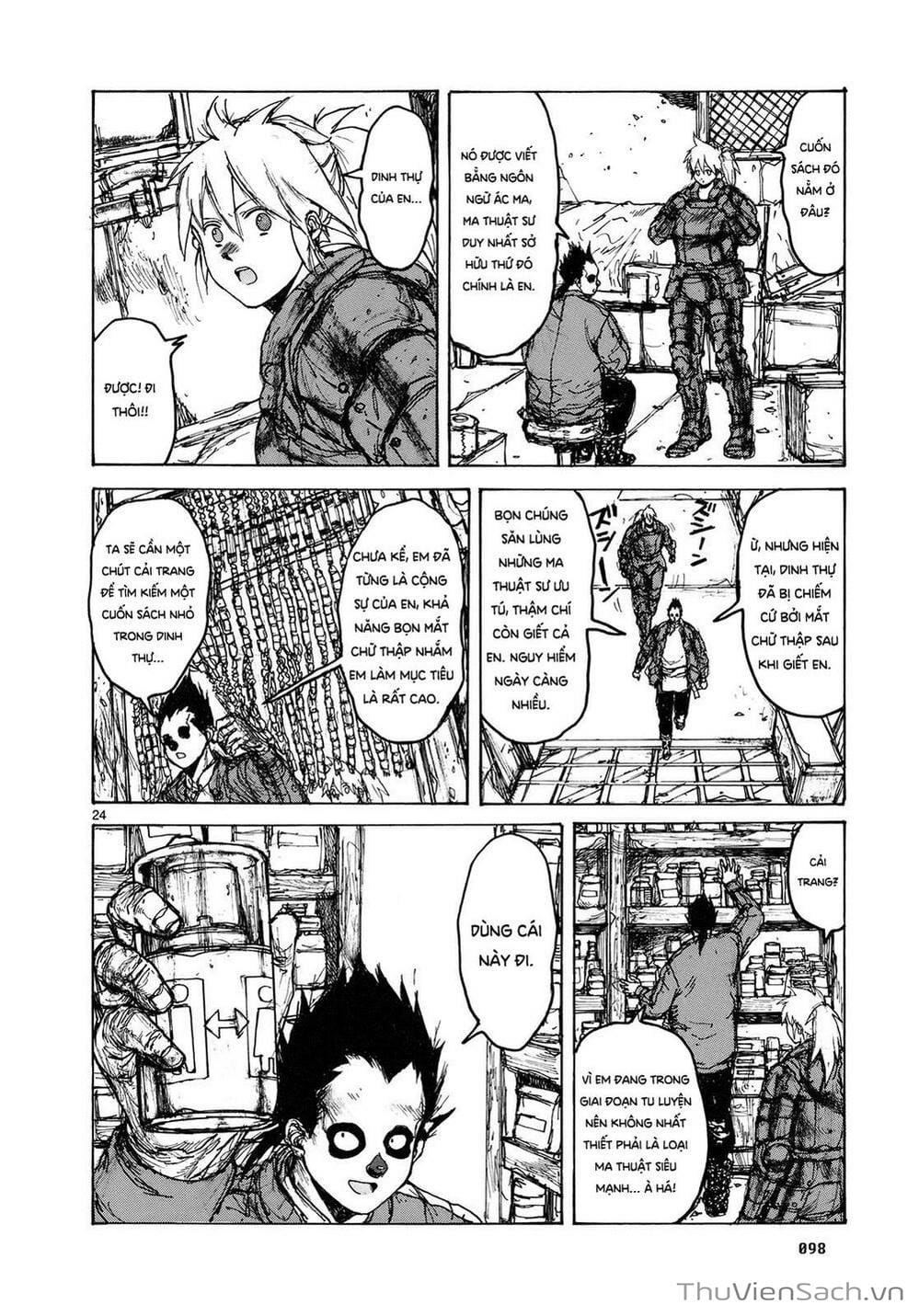 Truyện Tranh Kẻ Mất Trí Và Thế Giới Ma Thuật - Dorohedoro trang 5