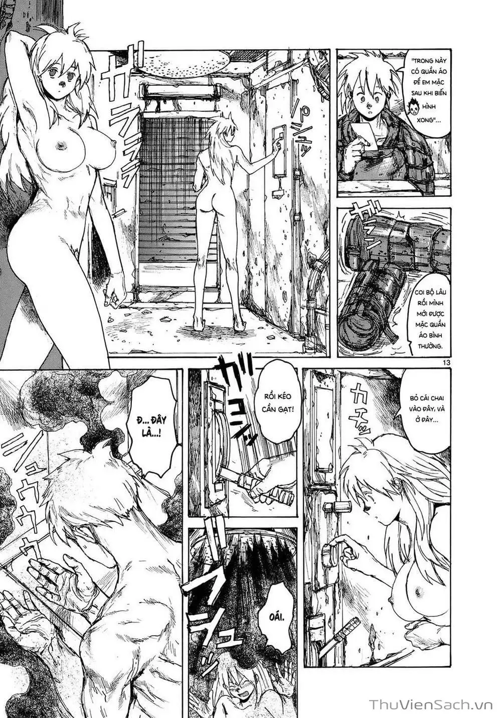 Truyện Tranh Kẻ Mất Trí Và Thế Giới Ma Thuật - Dorohedoro trang 5