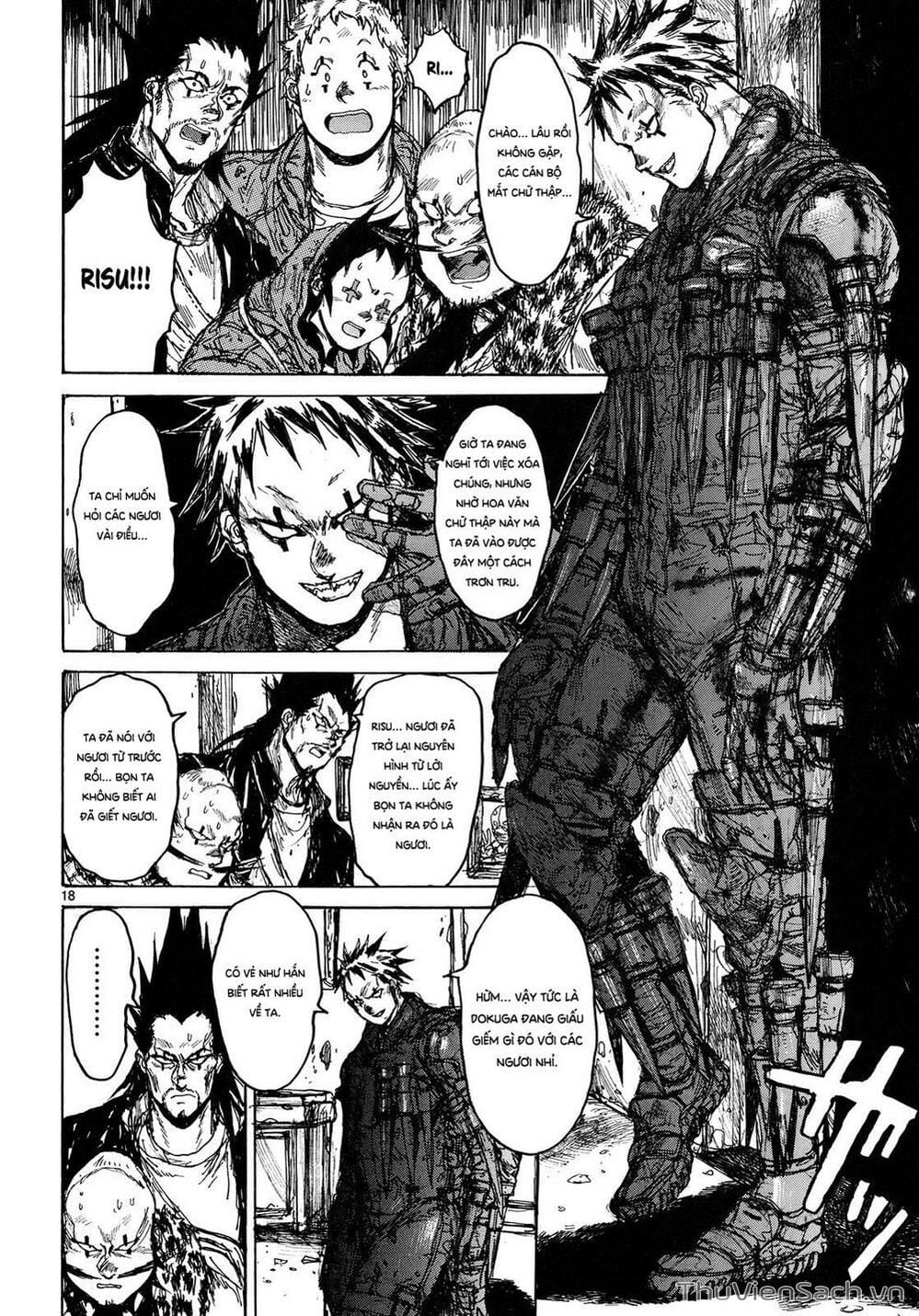 Truyện Tranh Kẻ Mất Trí Và Thế Giới Ma Thuật - Dorohedoro trang 5