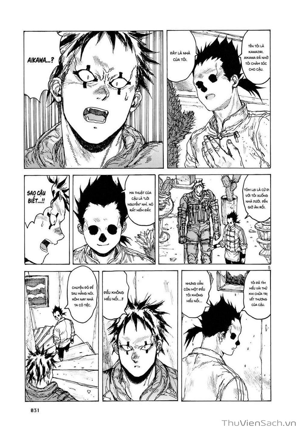 Truyện Tranh Kẻ Mất Trí Và Thế Giới Ma Thuật - Dorohedoro trang 5