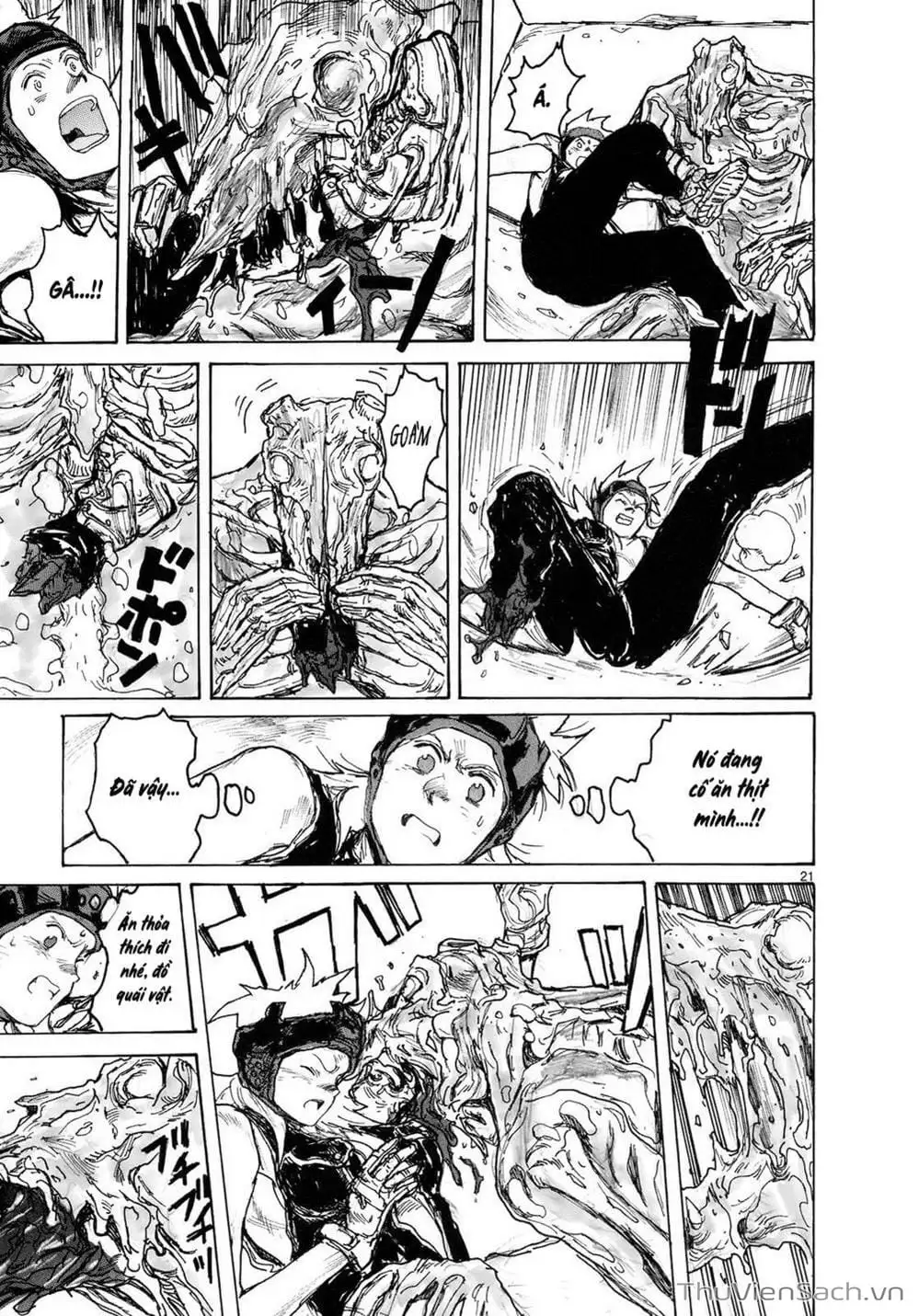 Truyện Tranh Kẻ Mất Trí Và Thế Giới Ma Thuật - Dorohedoro trang 5