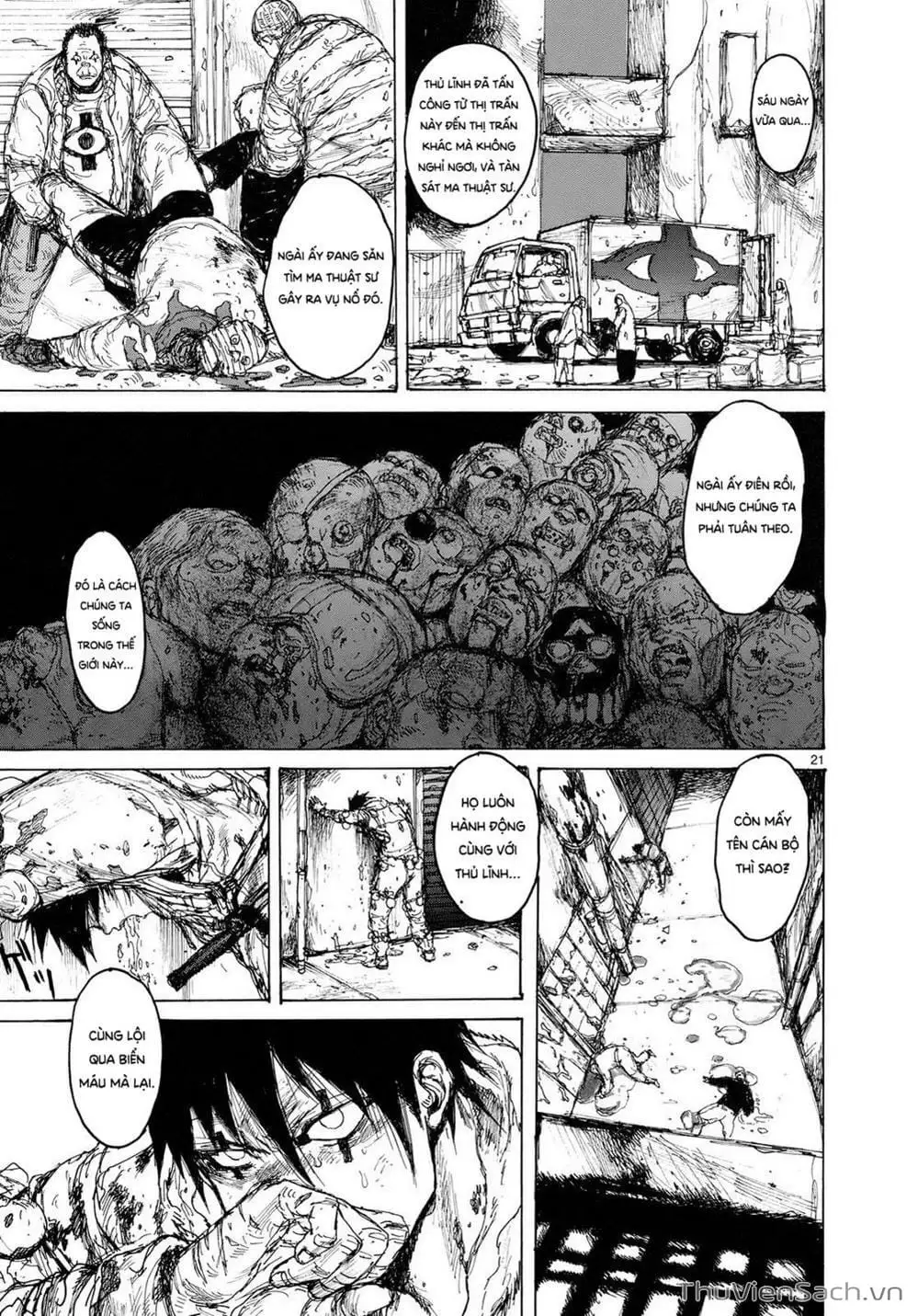 Truyện Tranh Kẻ Mất Trí Và Thế Giới Ma Thuật - Dorohedoro trang 5