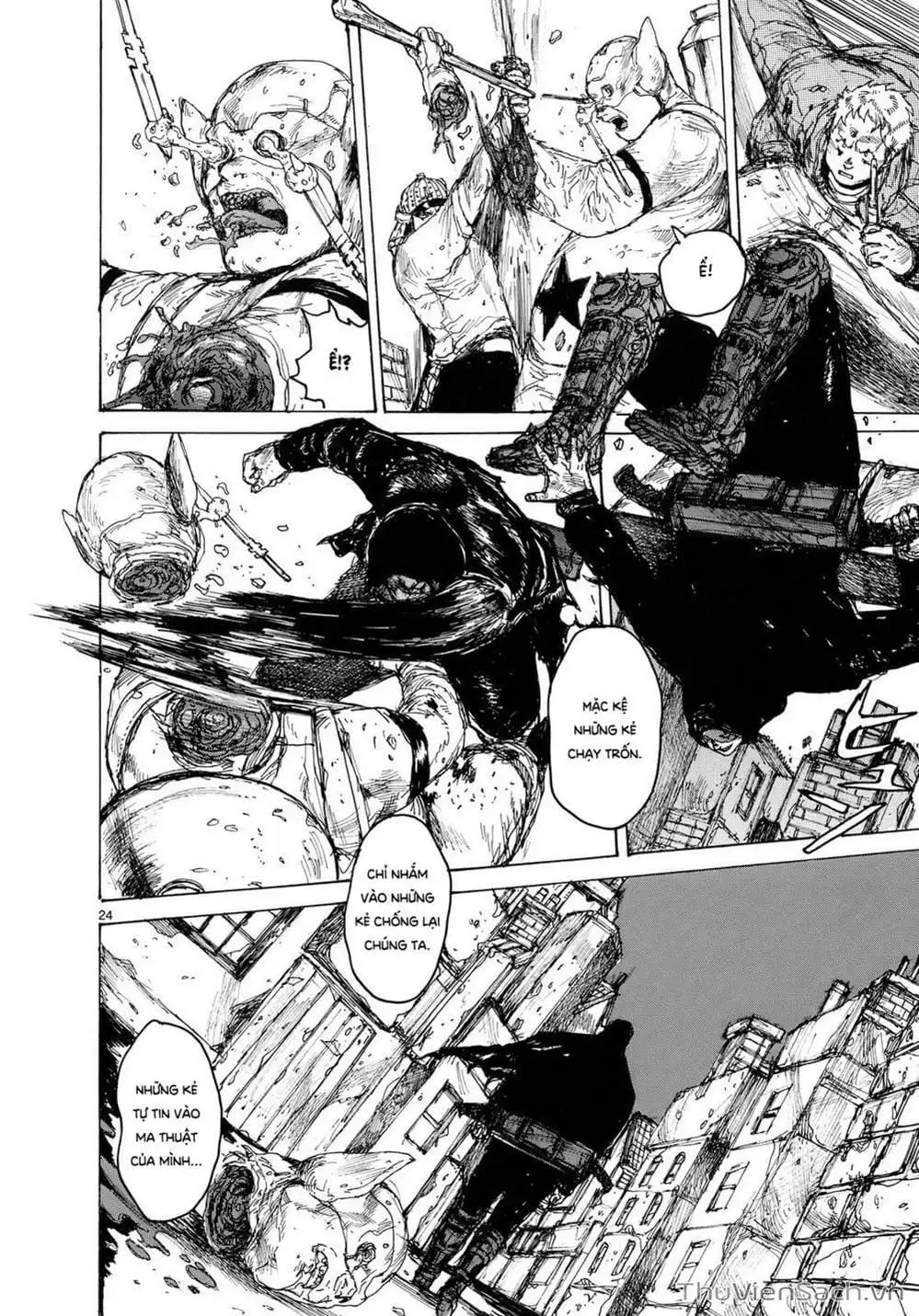 Truyện Tranh Kẻ Mất Trí Và Thế Giới Ma Thuật - Dorohedoro trang 5