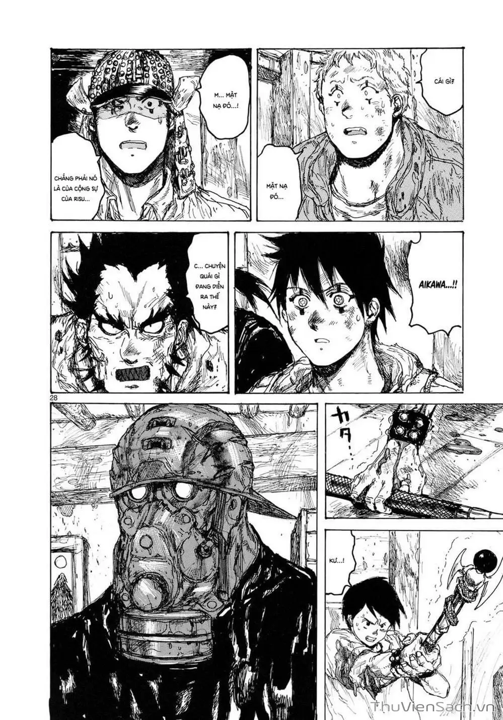 Truyện Tranh Kẻ Mất Trí Và Thế Giới Ma Thuật - Dorohedoro trang 5