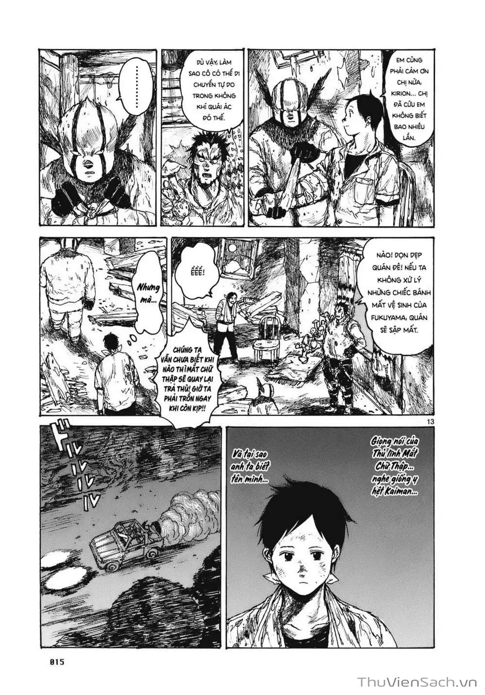 Truyện Tranh Kẻ Mất Trí Và Thế Giới Ma Thuật - Dorohedoro trang 5