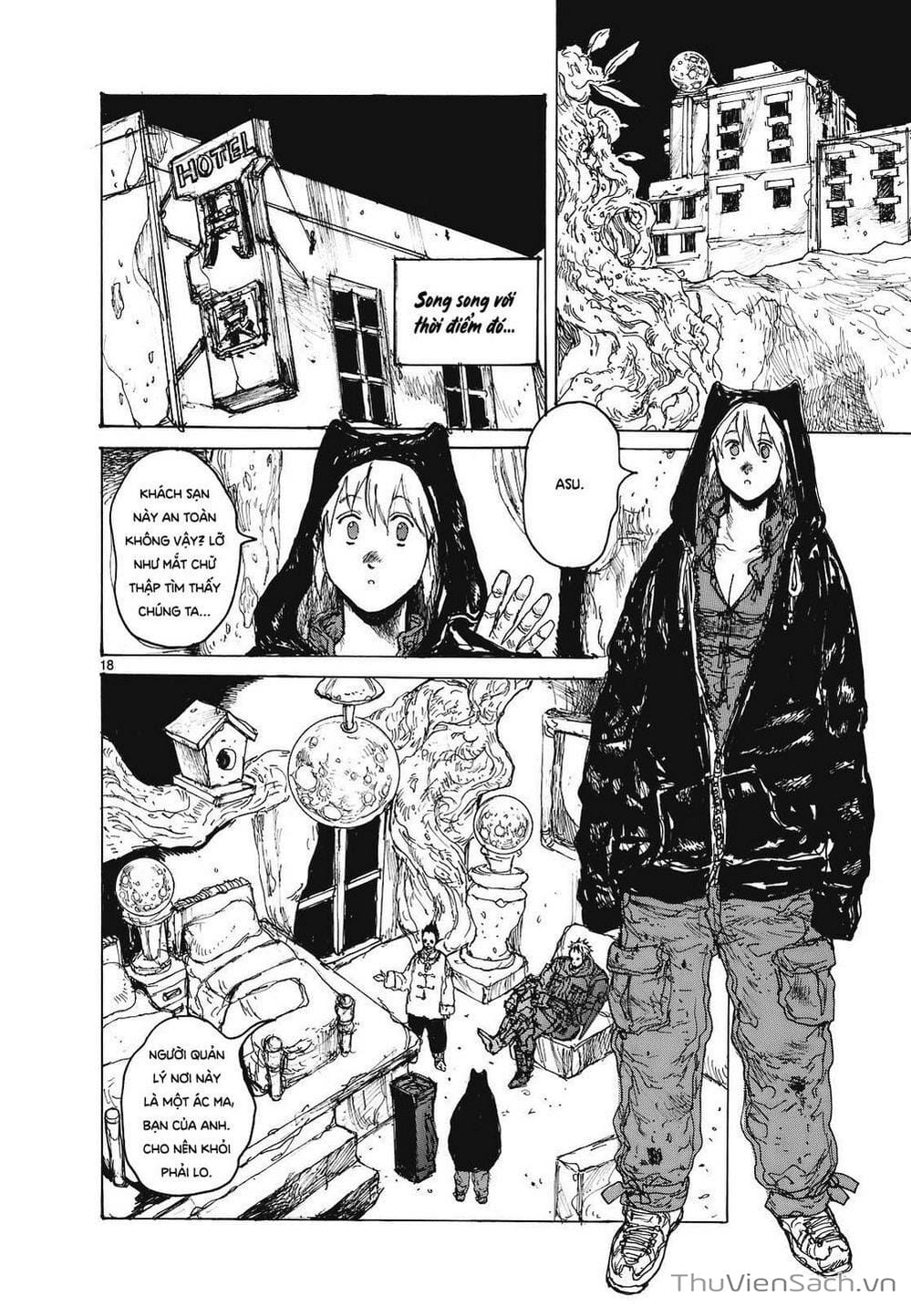 Truyện Tranh Kẻ Mất Trí Và Thế Giới Ma Thuật - Dorohedoro trang 5