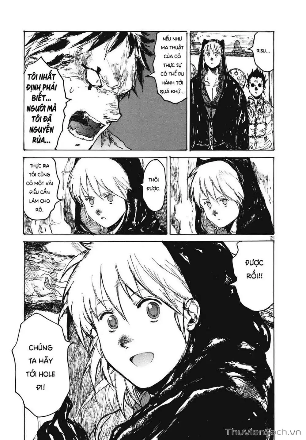 Truyện Tranh Kẻ Mất Trí Và Thế Giới Ma Thuật - Dorohedoro trang 5