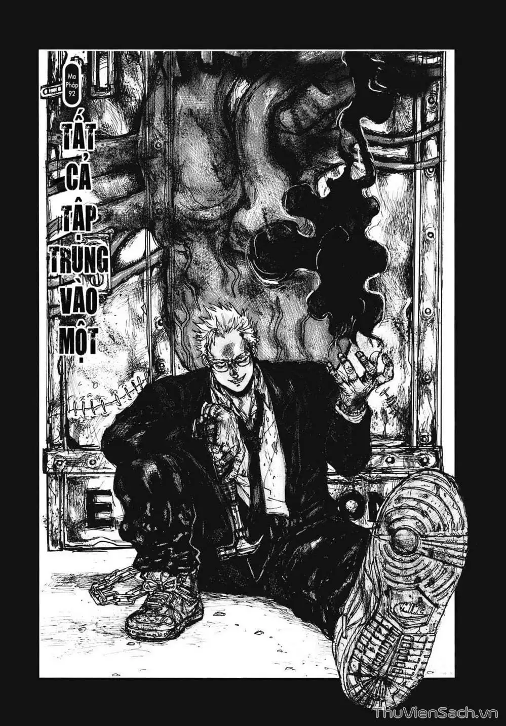 Truyện Tranh Kẻ Mất Trí Và Thế Giới Ma Thuật - Dorohedoro trang 5