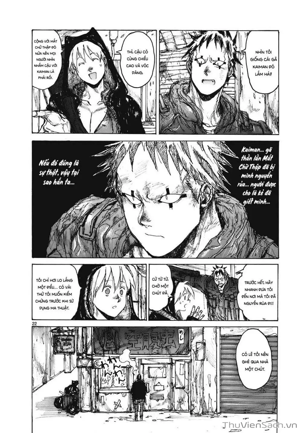 Truyện Tranh Kẻ Mất Trí Và Thế Giới Ma Thuật - Dorohedoro trang 5