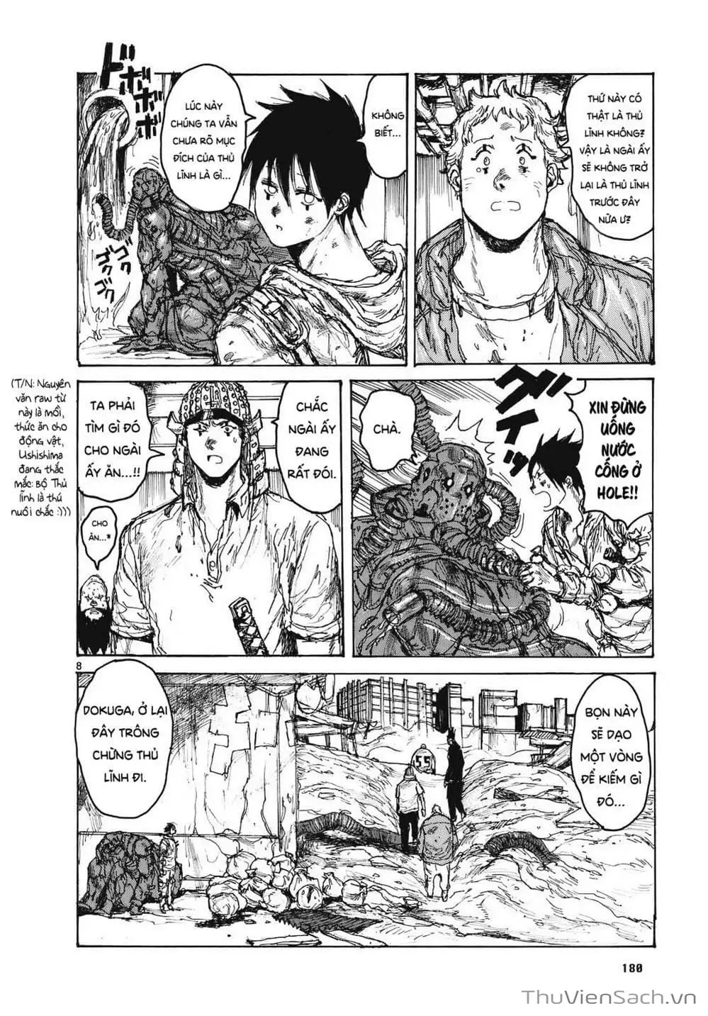 Truyện Tranh Kẻ Mất Trí Và Thế Giới Ma Thuật - Dorohedoro trang 5