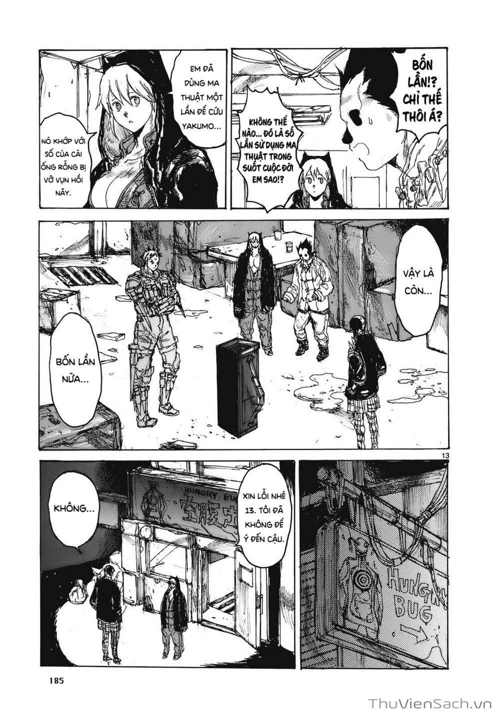 Truyện Tranh Kẻ Mất Trí Và Thế Giới Ma Thuật - Dorohedoro trang 5