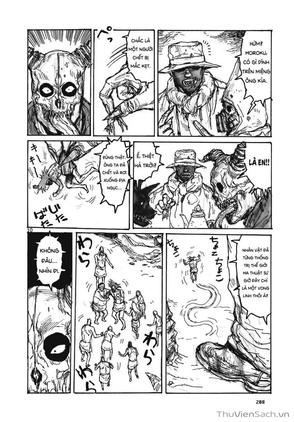 Truyện Tranh Kẻ Mất Trí Và Thế Giới Ma Thuật - Dorohedoro trang 5