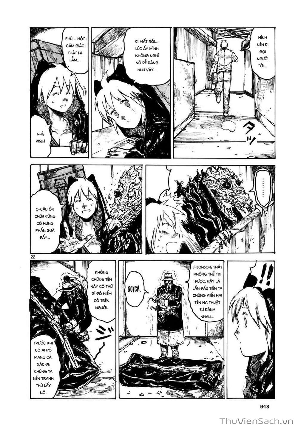 Truyện Tranh Kẻ Mất Trí Và Thế Giới Ma Thuật - Dorohedoro trang 5