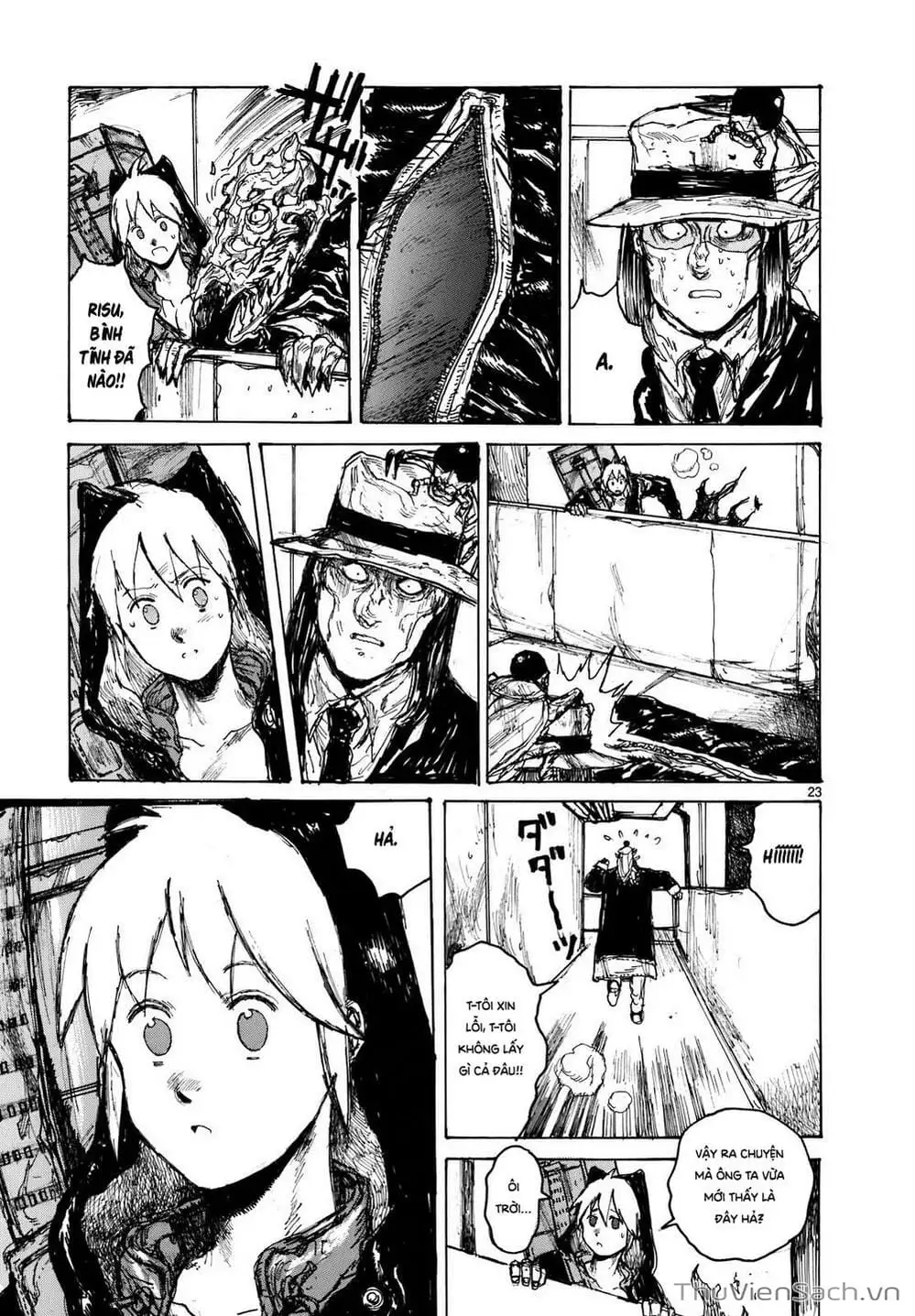 Truyện Tranh Kẻ Mất Trí Và Thế Giới Ma Thuật - Dorohedoro trang 5