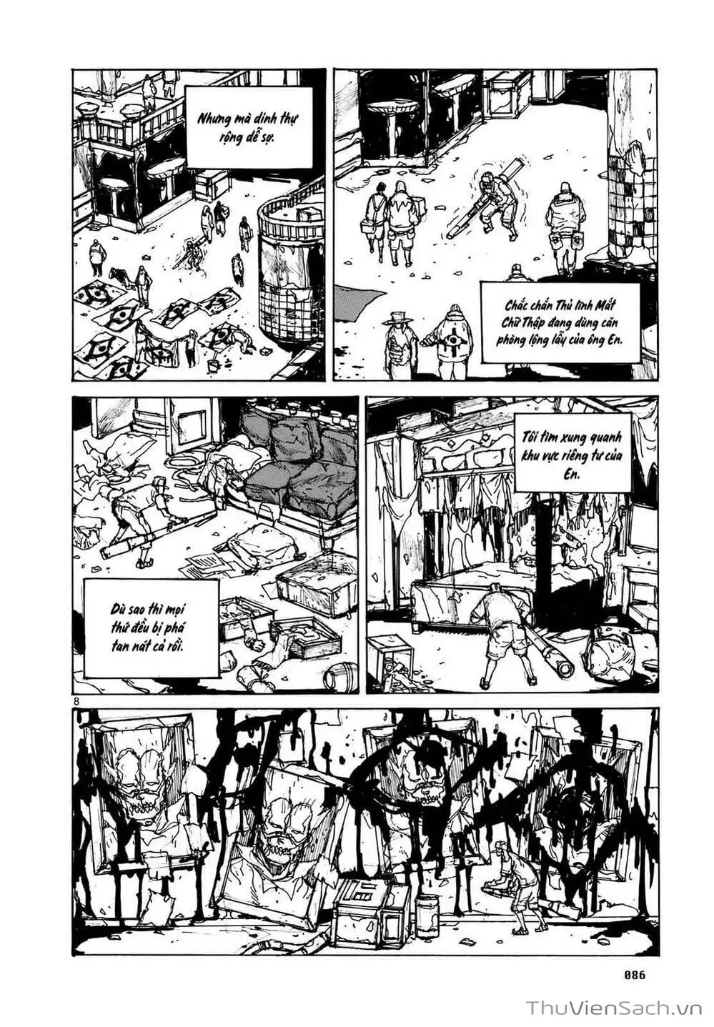 Truyện Tranh Kẻ Mất Trí Và Thế Giới Ma Thuật - Dorohedoro trang 5