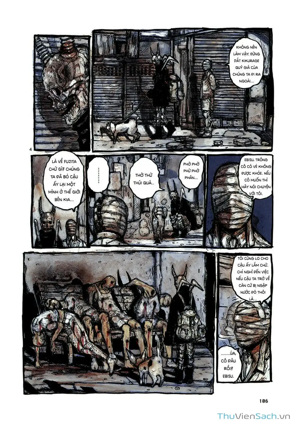 Truyện Tranh Kẻ Mất Trí Và Thế Giới Ma Thuật - Dorohedoro trang 5