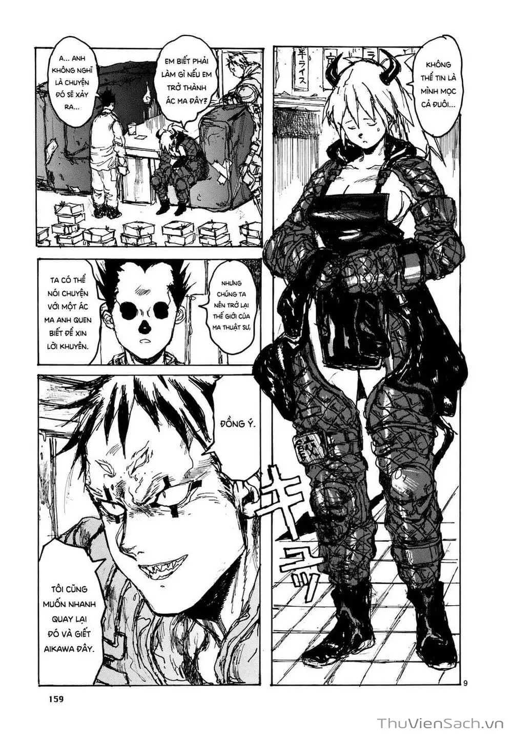 Truyện Tranh Kẻ Mất Trí Và Thế Giới Ma Thuật - Dorohedoro trang 5