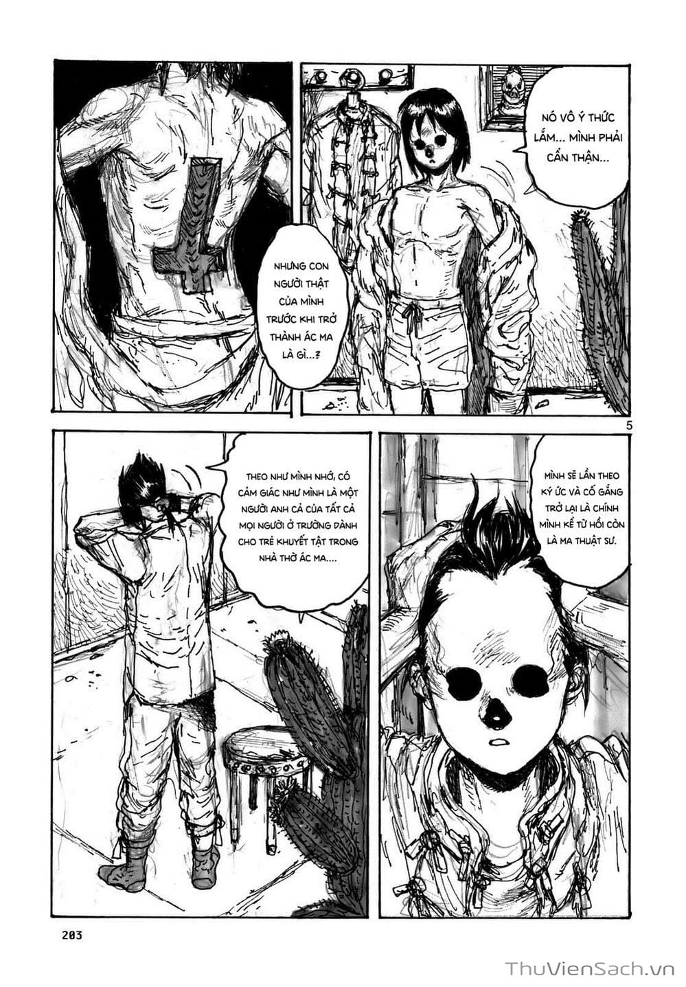 Truyện Tranh Kẻ Mất Trí Và Thế Giới Ma Thuật - Dorohedoro trang 5