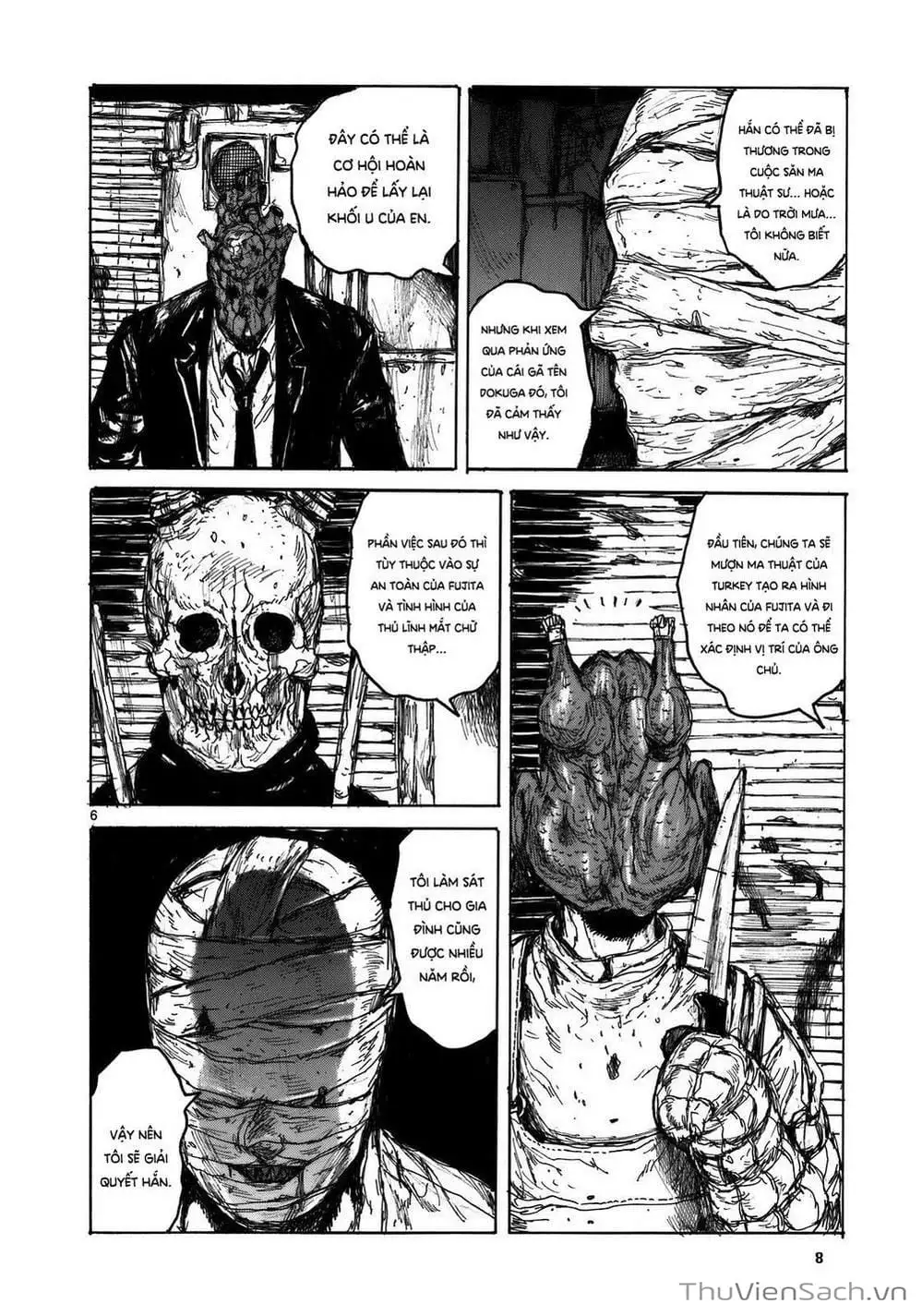 Truyện Tranh Kẻ Mất Trí Và Thế Giới Ma Thuật - Dorohedoro trang 5