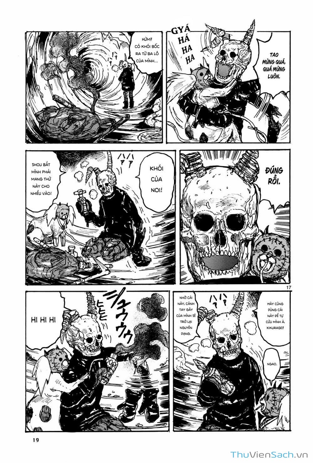 Truyện Tranh Kẻ Mất Trí Và Thế Giới Ma Thuật - Dorohedoro trang 5