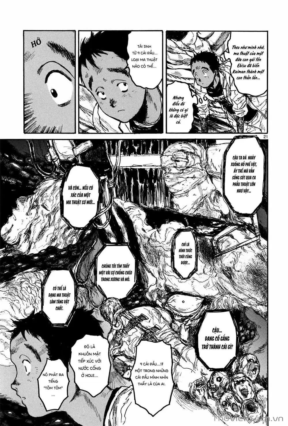 Truyện Tranh Kẻ Mất Trí Và Thế Giới Ma Thuật - Dorohedoro trang 5