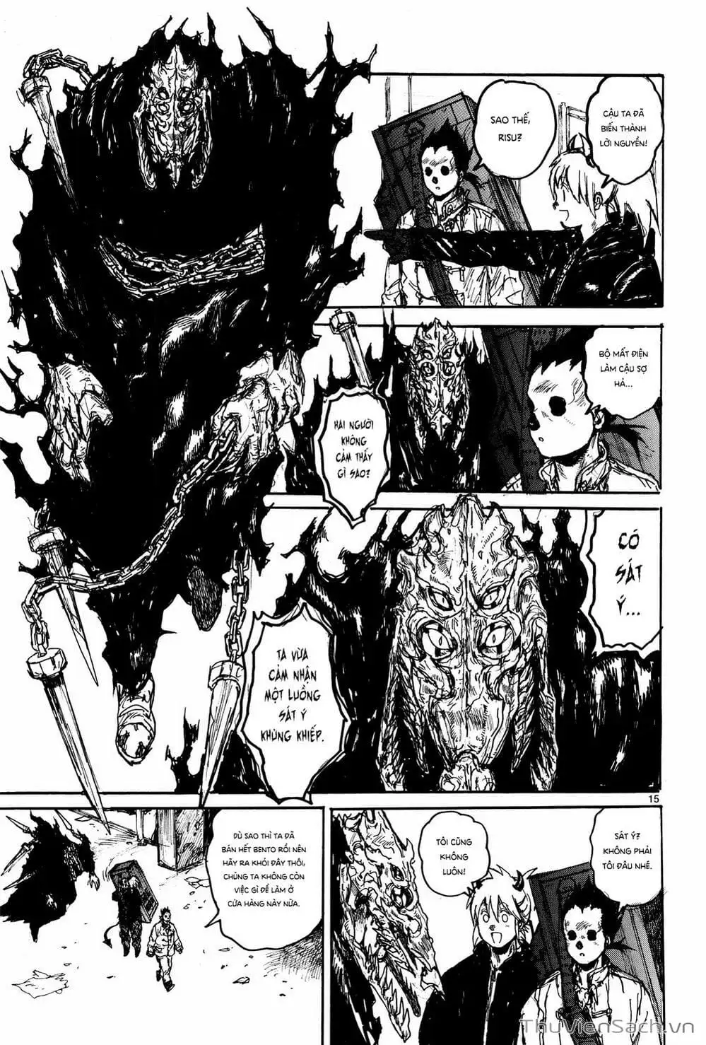 Truyện Tranh Kẻ Mất Trí Và Thế Giới Ma Thuật - Dorohedoro trang 5