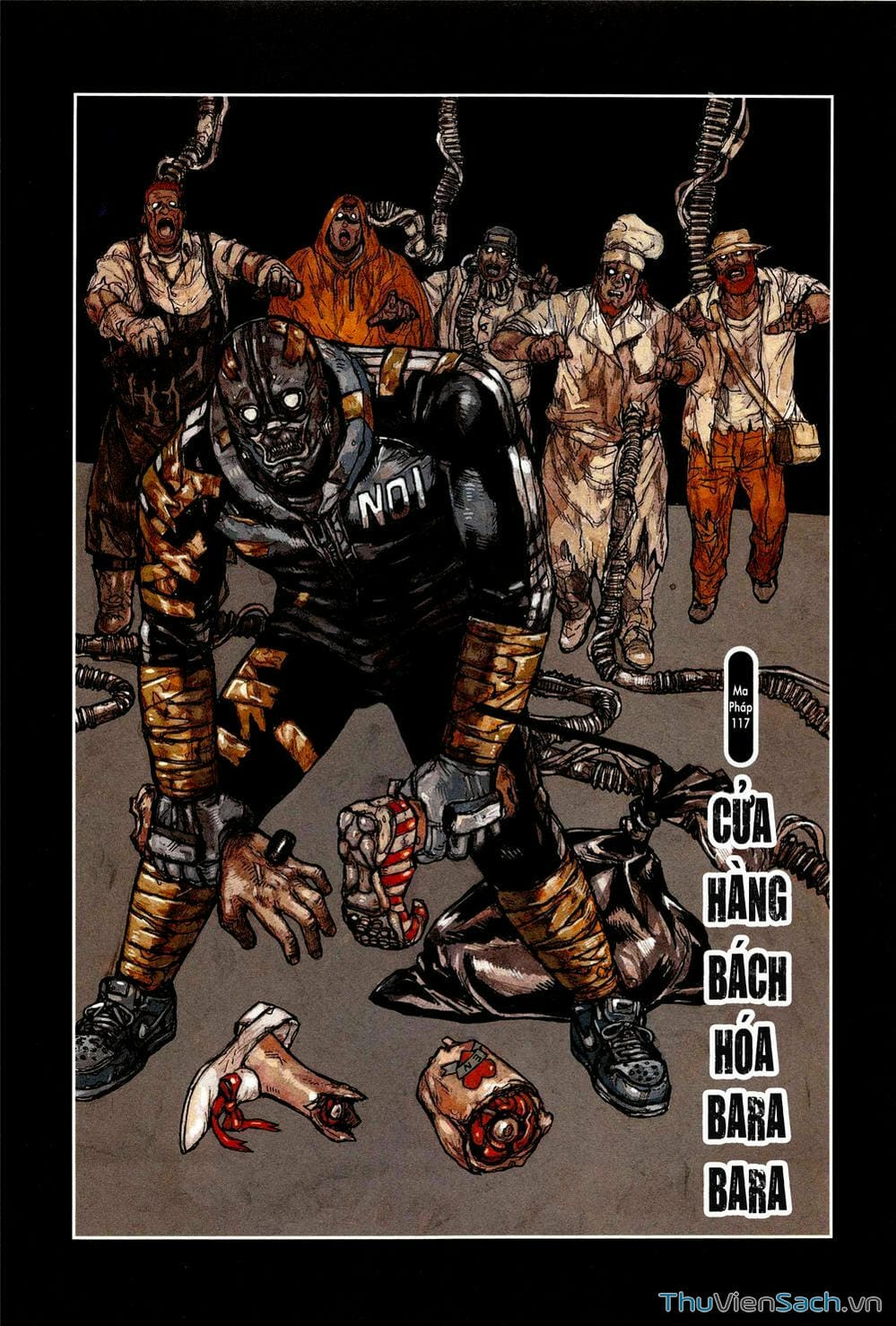 Truyện Tranh Kẻ Mất Trí Và Thế Giới Ma Thuật - Dorohedoro trang 5