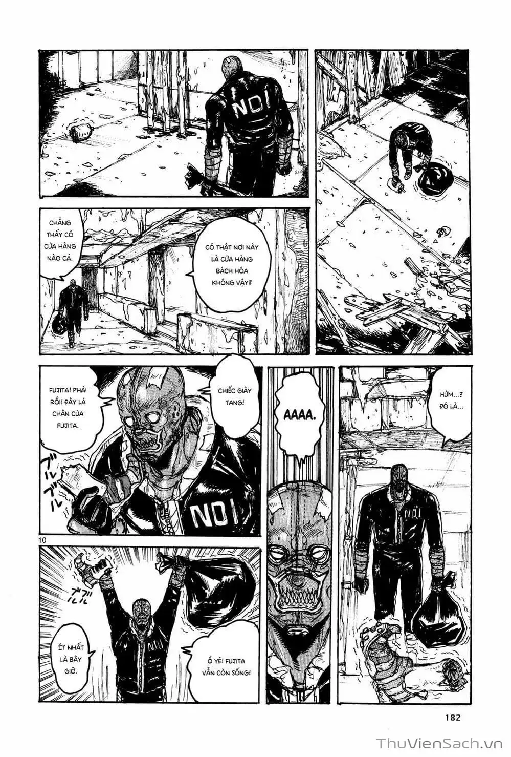 Truyện Tranh Kẻ Mất Trí Và Thế Giới Ma Thuật - Dorohedoro trang 5