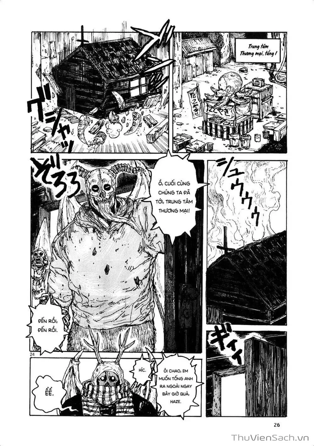 Truyện Tranh Kẻ Mất Trí Và Thế Giới Ma Thuật - Dorohedoro trang 5