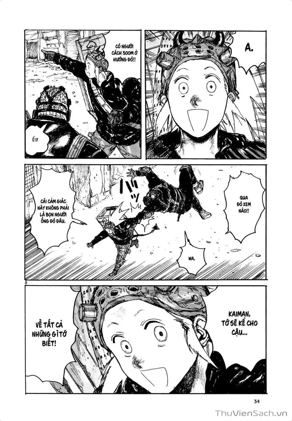 Truyện Tranh Kẻ Mất Trí Và Thế Giới Ma Thuật - Dorohedoro trang 5