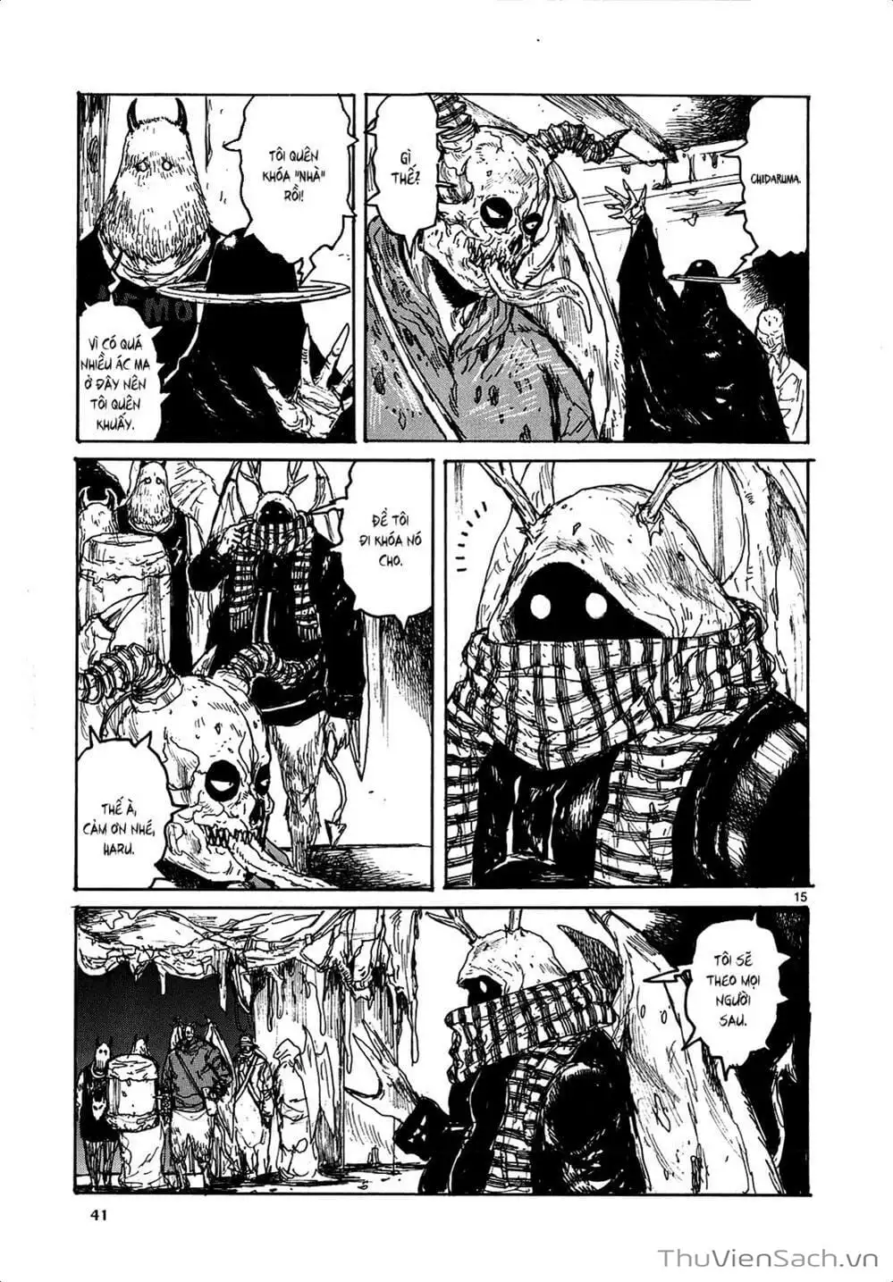 Truyện Tranh Kẻ Mất Trí Và Thế Giới Ma Thuật - Dorohedoro trang 5