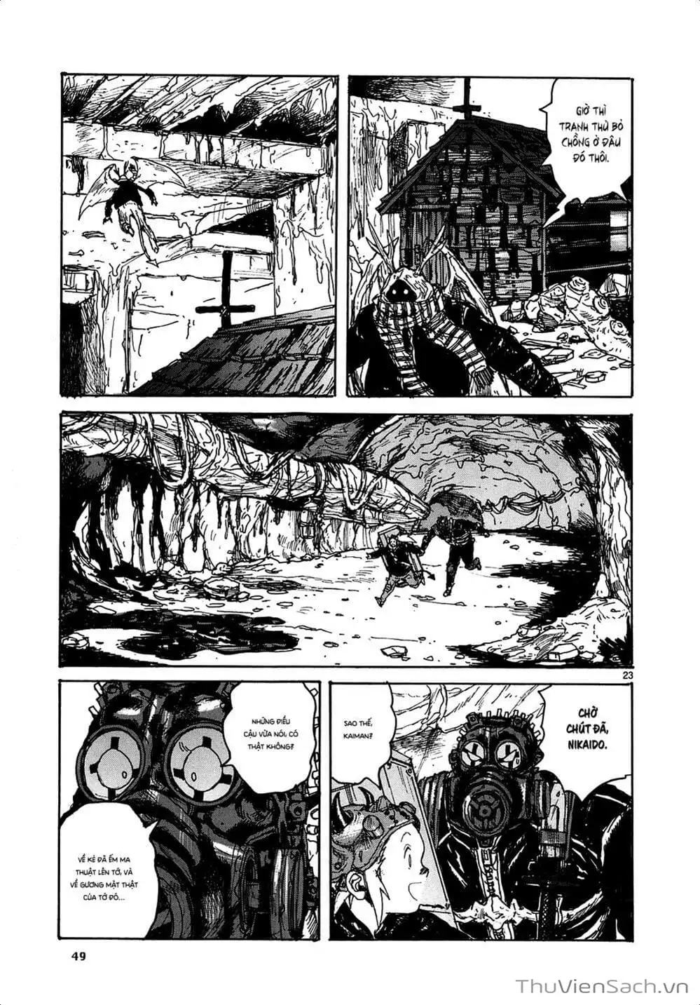 Truyện Tranh Kẻ Mất Trí Và Thế Giới Ma Thuật - Dorohedoro trang 5