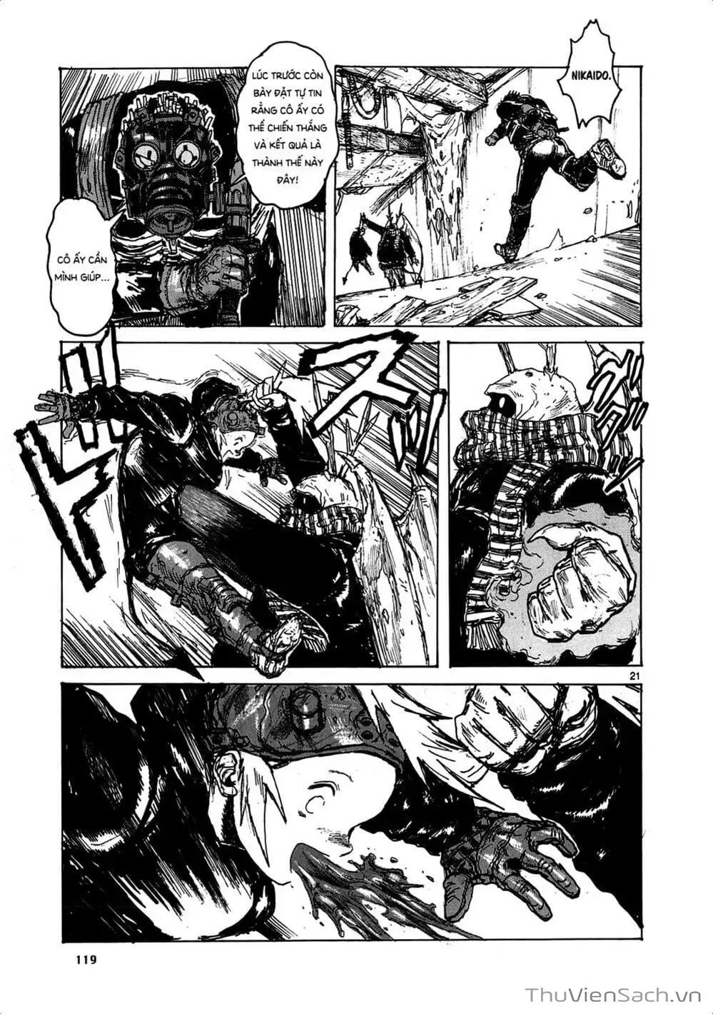 Truyện Tranh Kẻ Mất Trí Và Thế Giới Ma Thuật - Dorohedoro trang 5