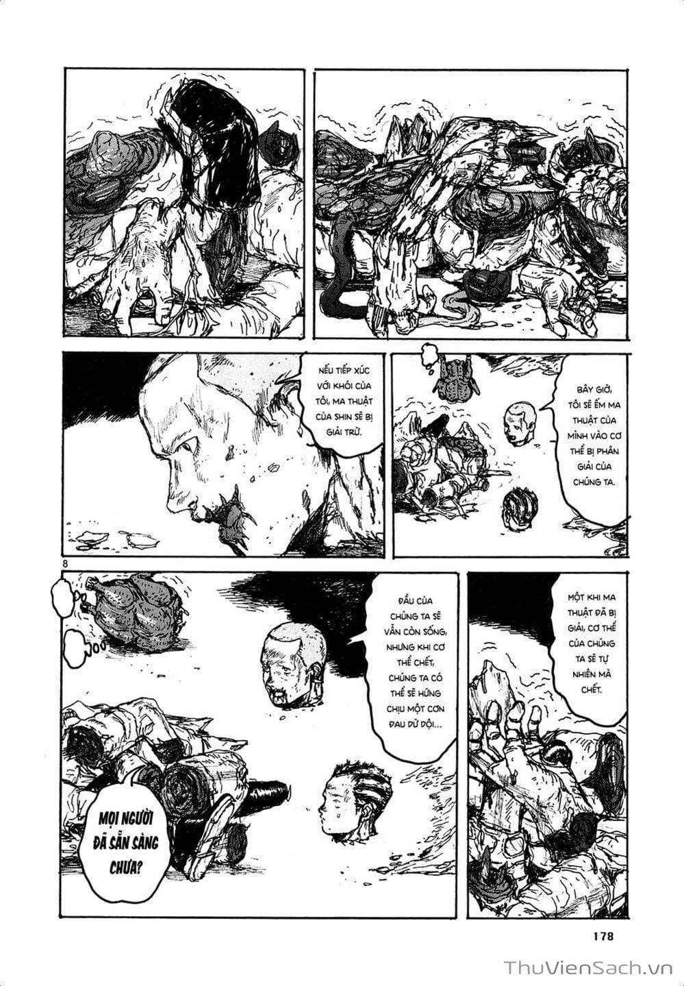 Truyện Tranh Kẻ Mất Trí Và Thế Giới Ma Thuật - Dorohedoro trang 5