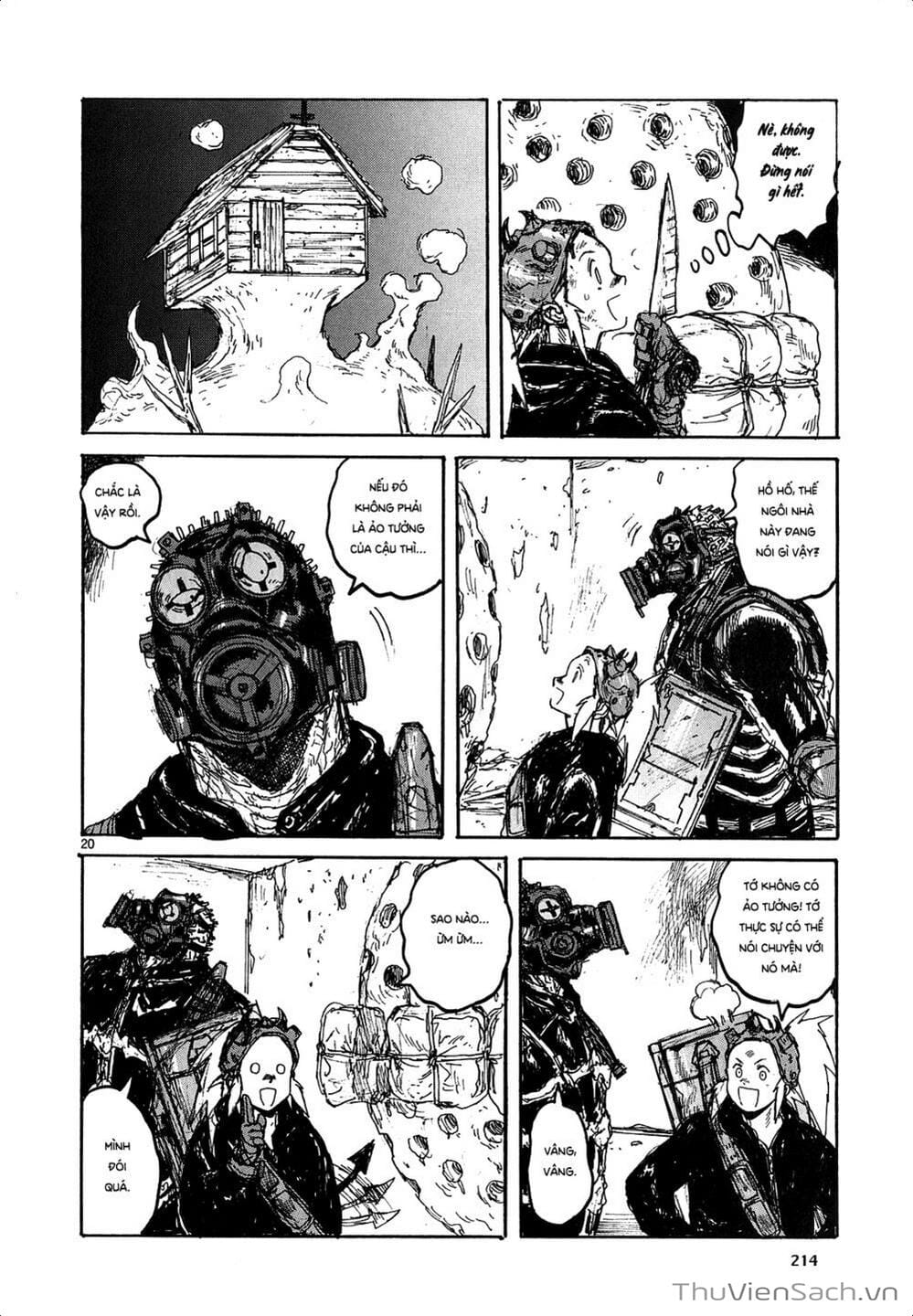 Truyện Tranh Kẻ Mất Trí Và Thế Giới Ma Thuật - Dorohedoro trang 5